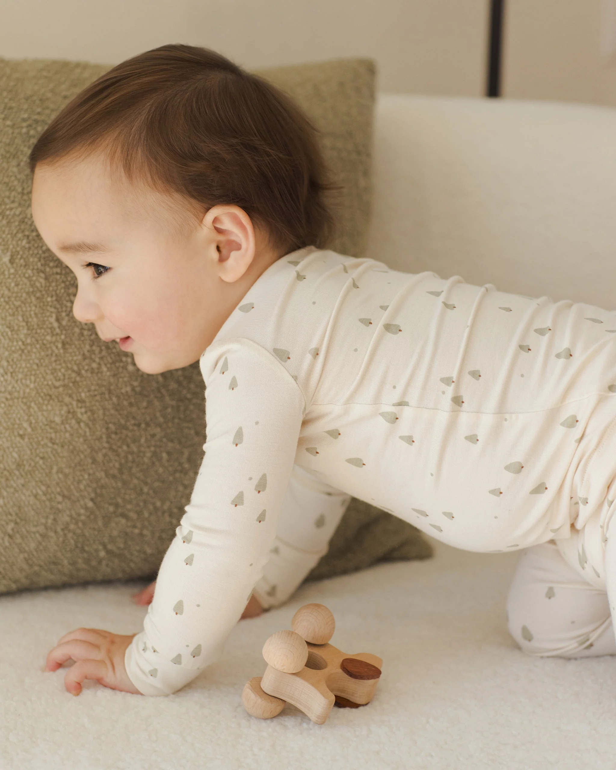 Bamboo Pajama Set || Trees - Image 2
