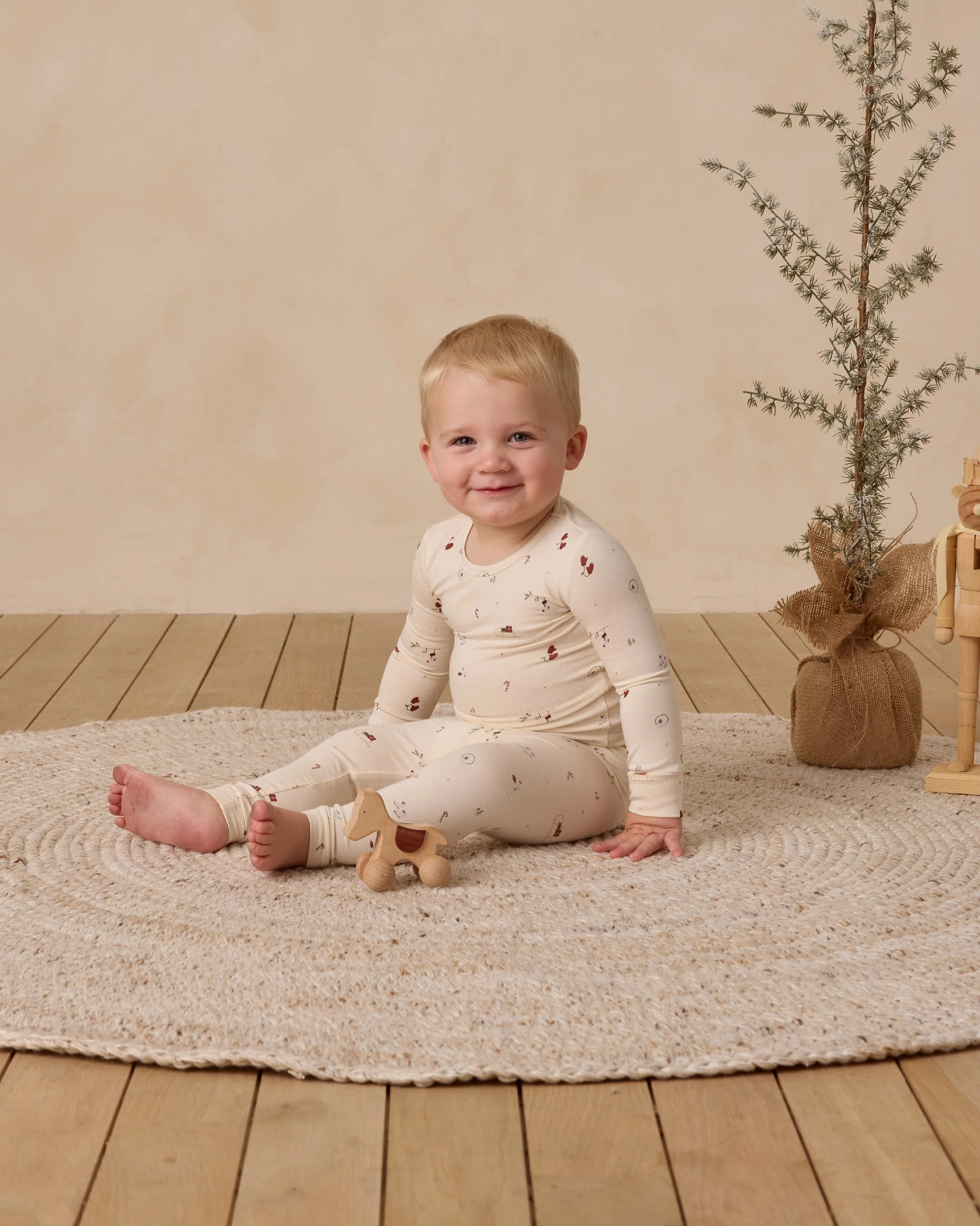 Bamboo Pajama Set || Winter Wonderland - Image 2