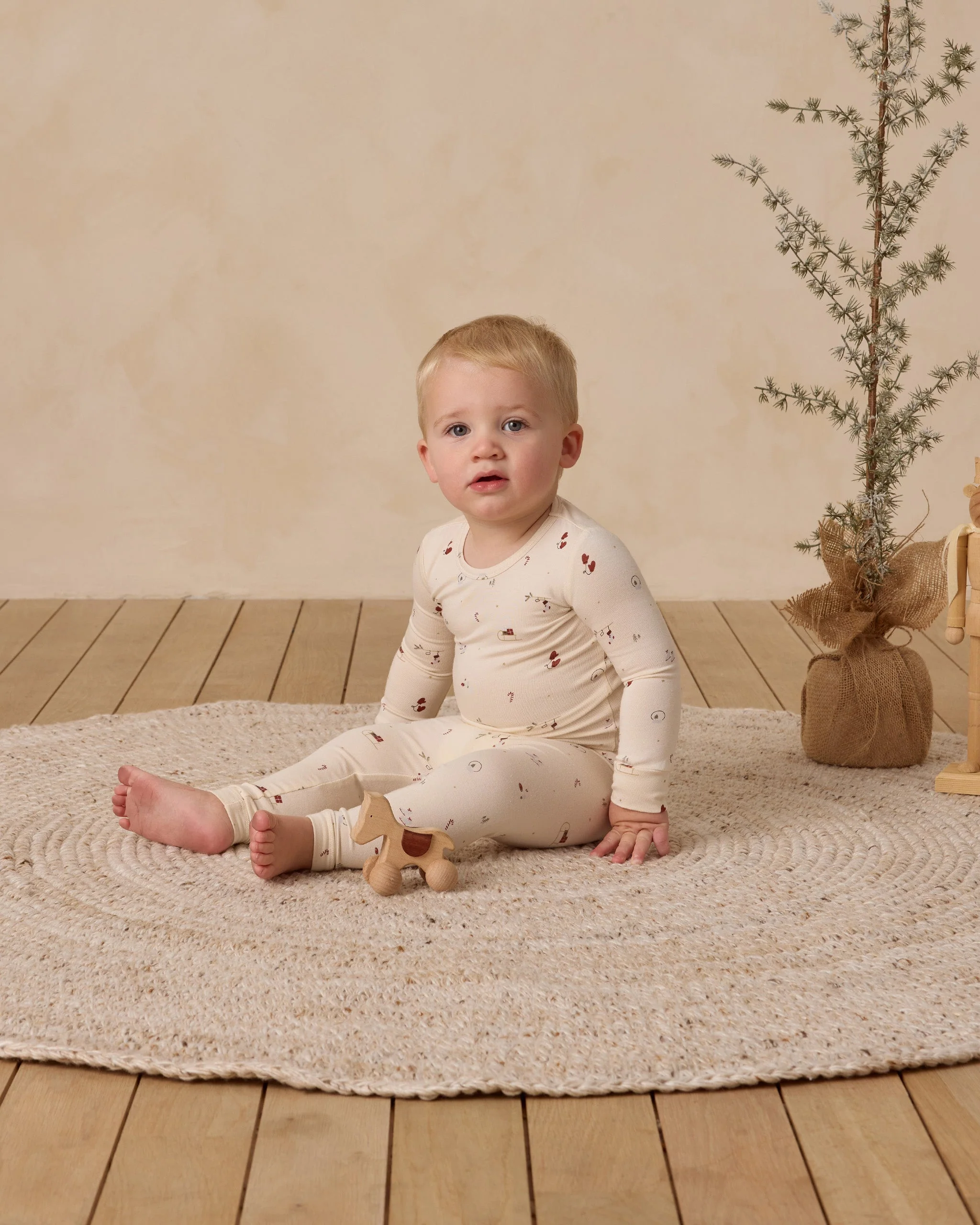 Bamboo Pajama Set || Winter Wonderland - Image 4