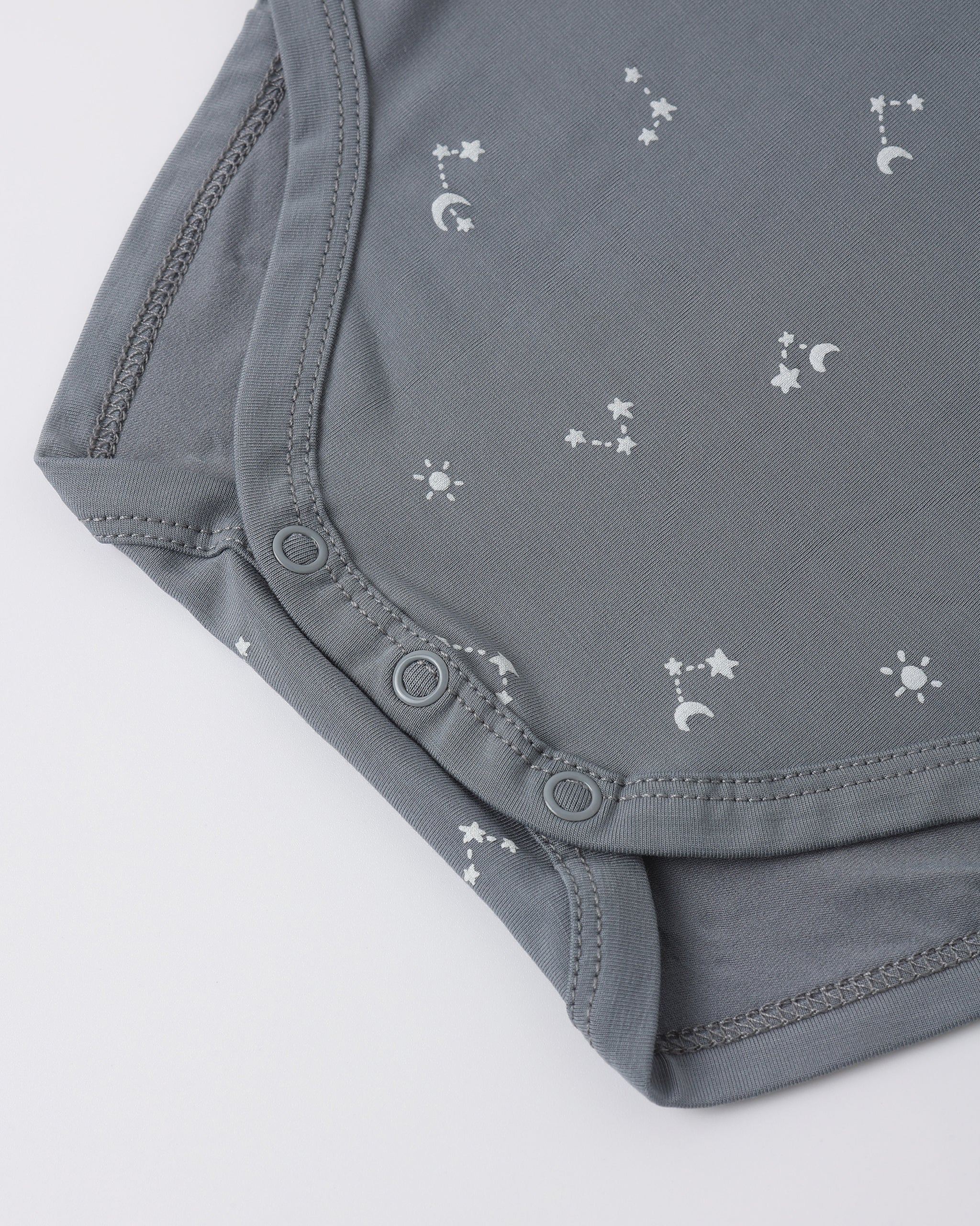 Bamboo Short Sleeve Bodysuit Starlight - Image 4