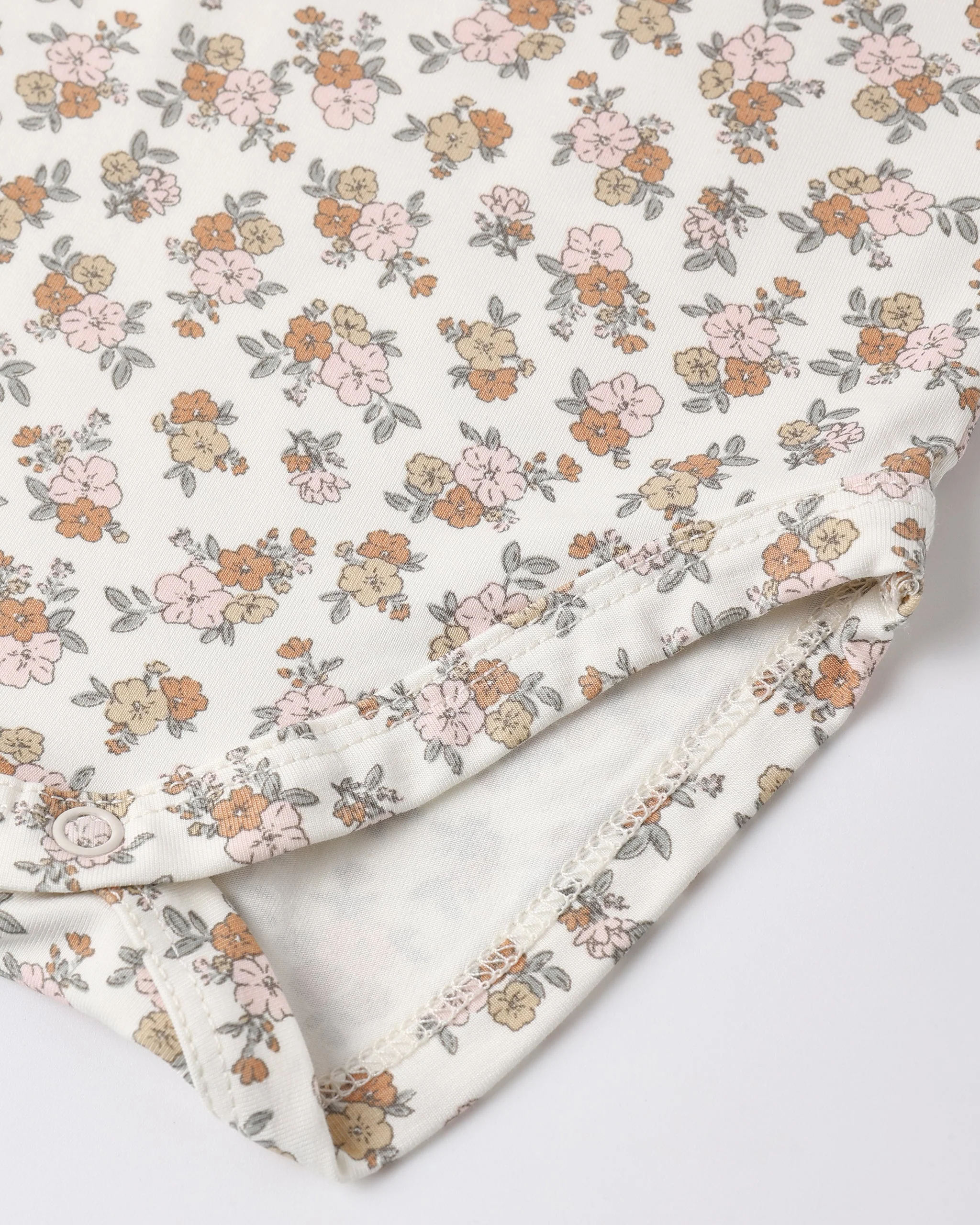 Bamboo Short Sleeve Bodysuit Wildflower - Image 4