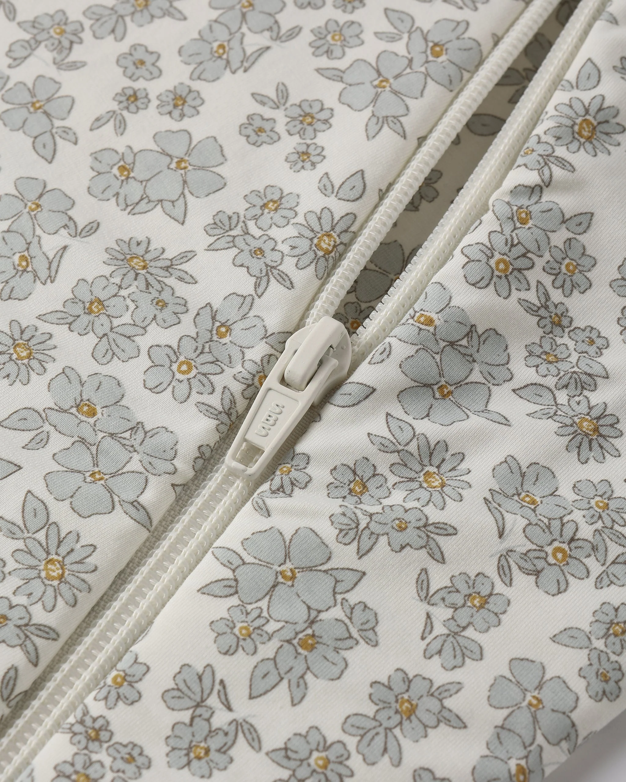 Bamboo Sleep Bag Blue Floral - Image 4
