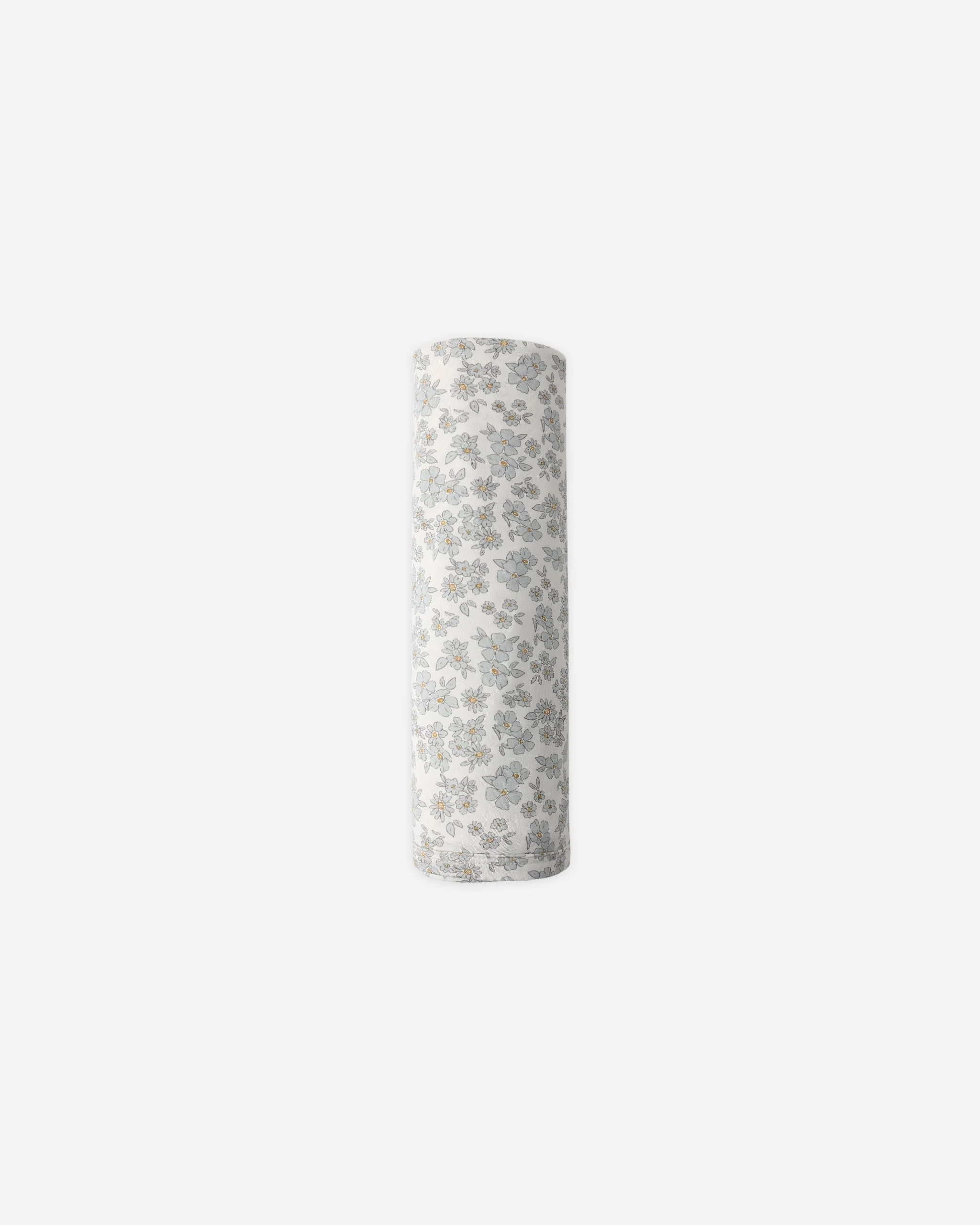 Bamboo Swaddle Blue Floral - Image 2