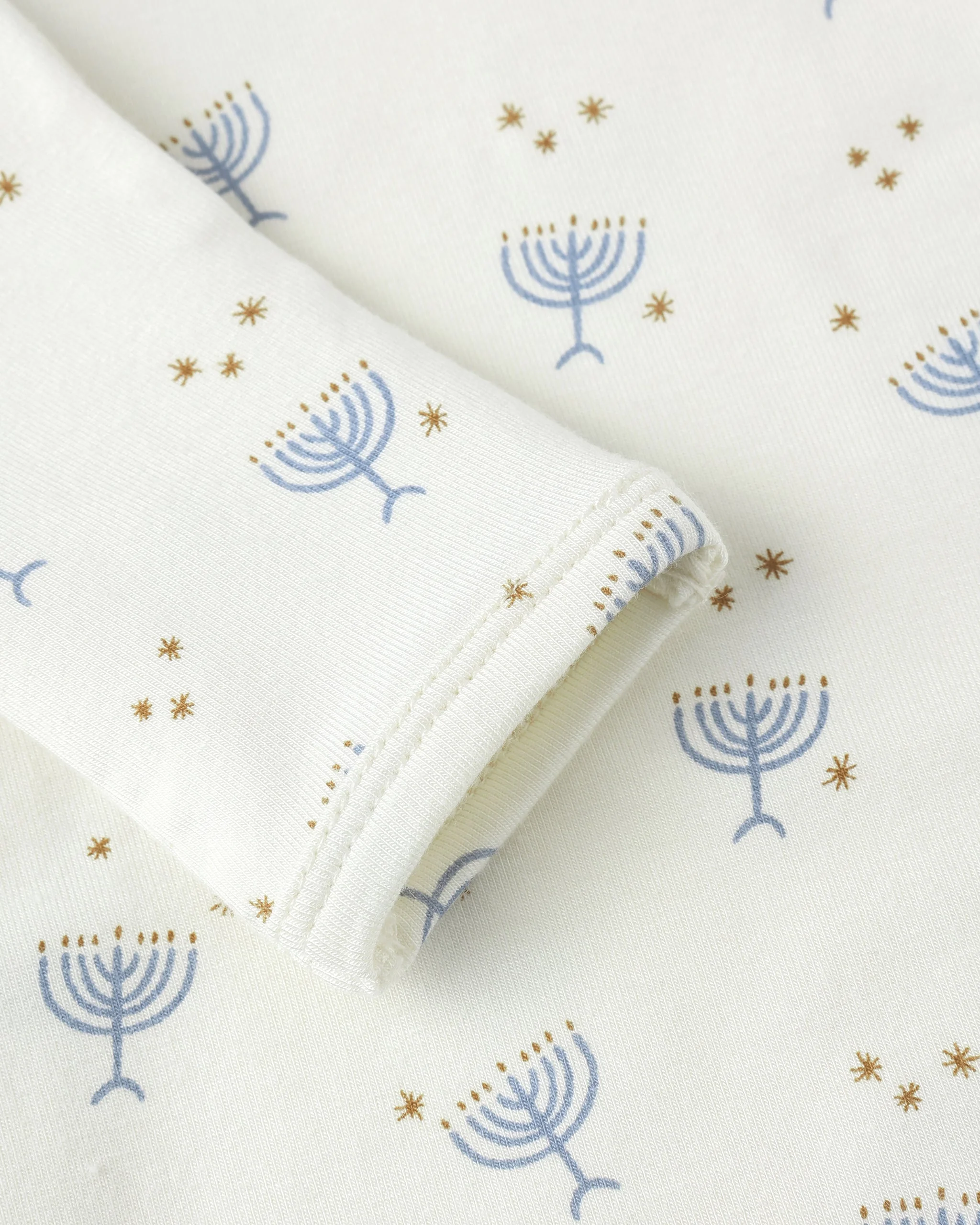 Bamboo Zip Footie || Hanukkah - Image 5