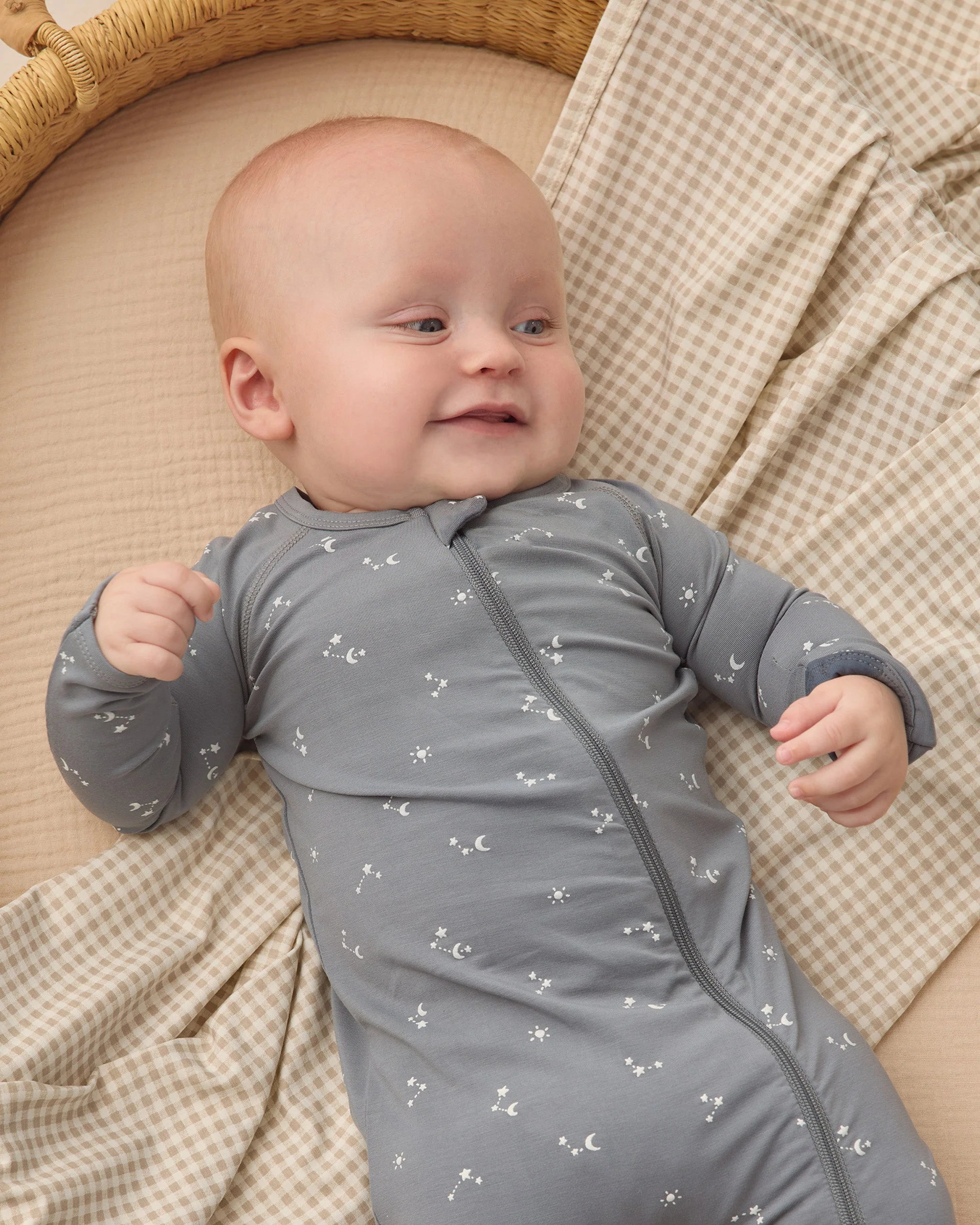 Bamboo Zip Footie Starlight - Image 3