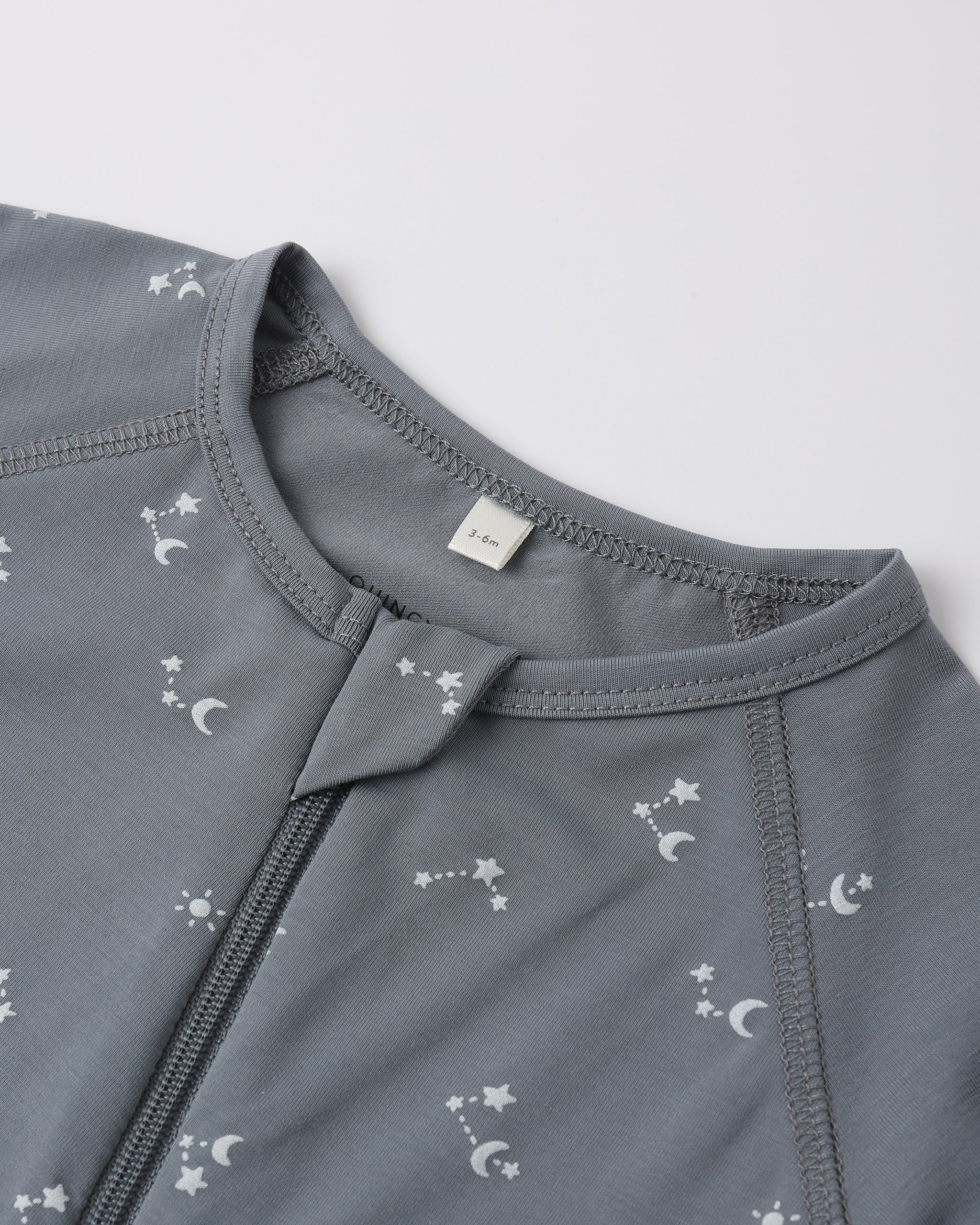 Bamboo Zip Footie Starlight - Image 5
