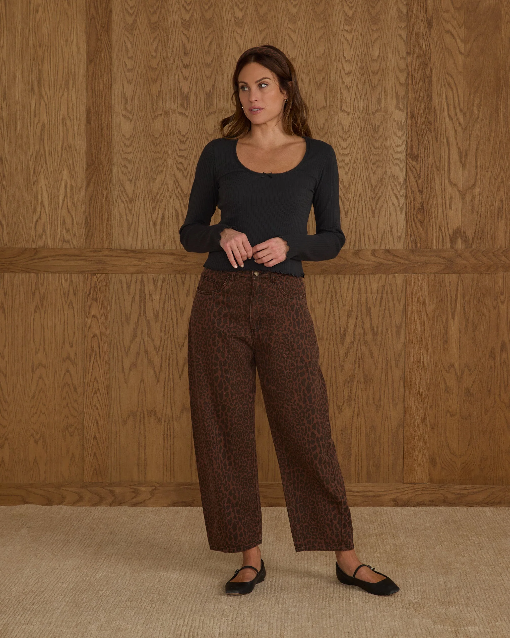 Barrel Denim | Leopard