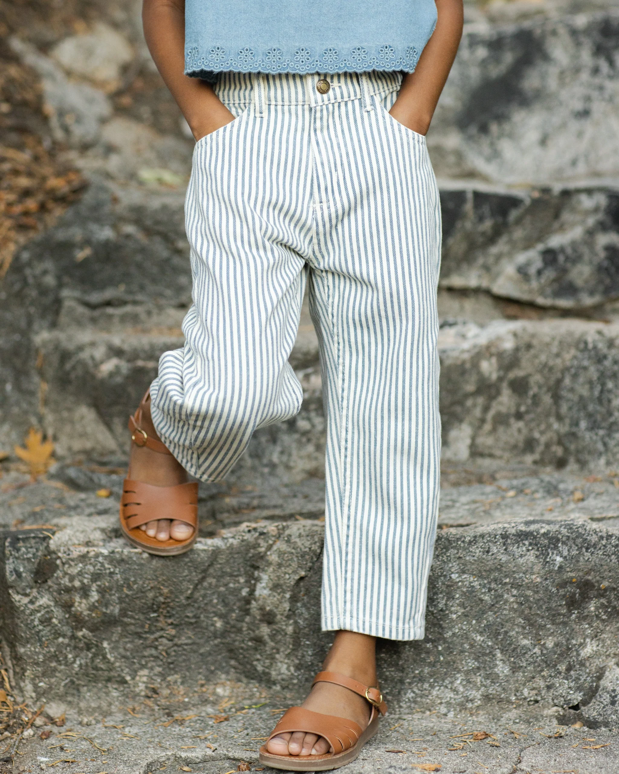 Barrel Pant Railroad Stripe - Image 4