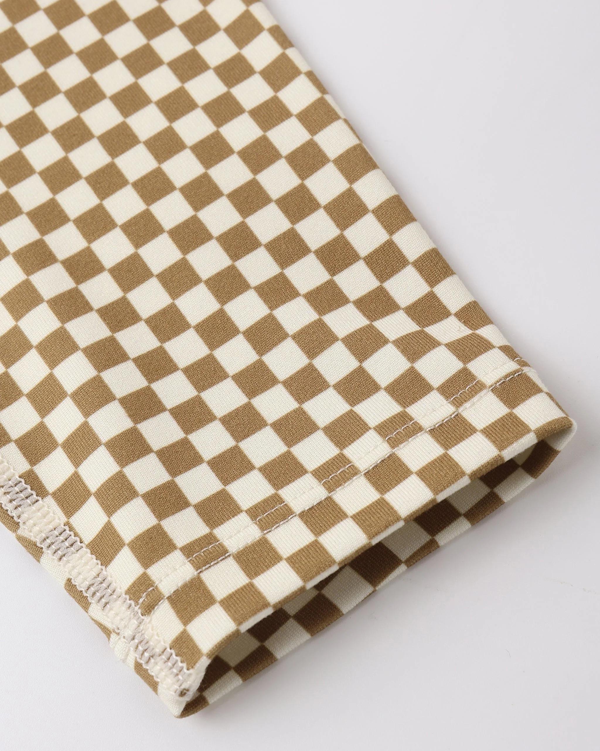 Basic Legging Ocre Check - Image 2