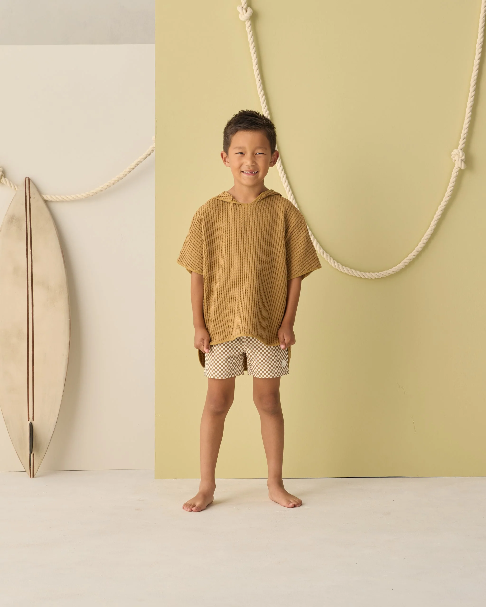 Beach Poncho Ocre - Image 2