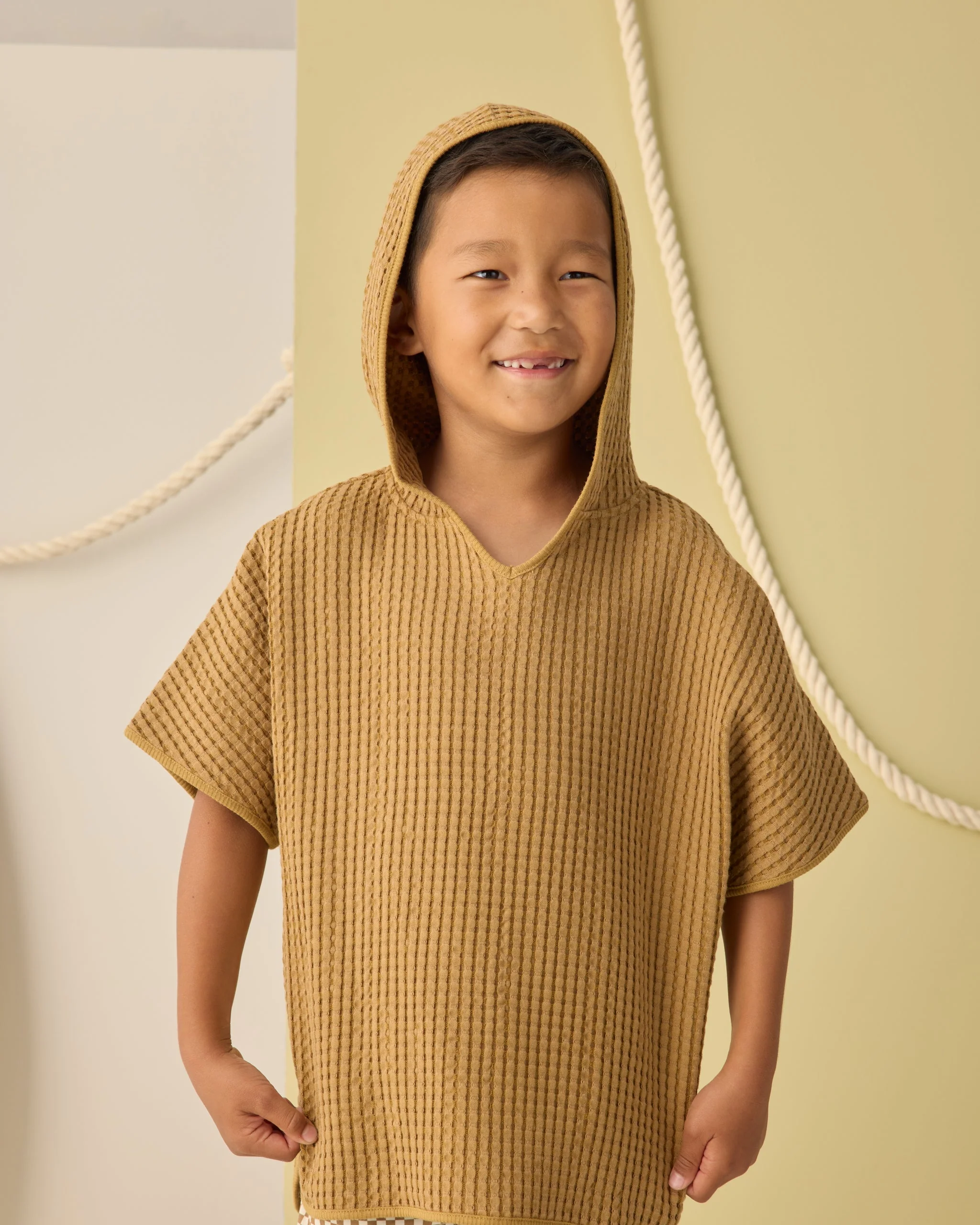 Beach Poncho Ocre - Image 3