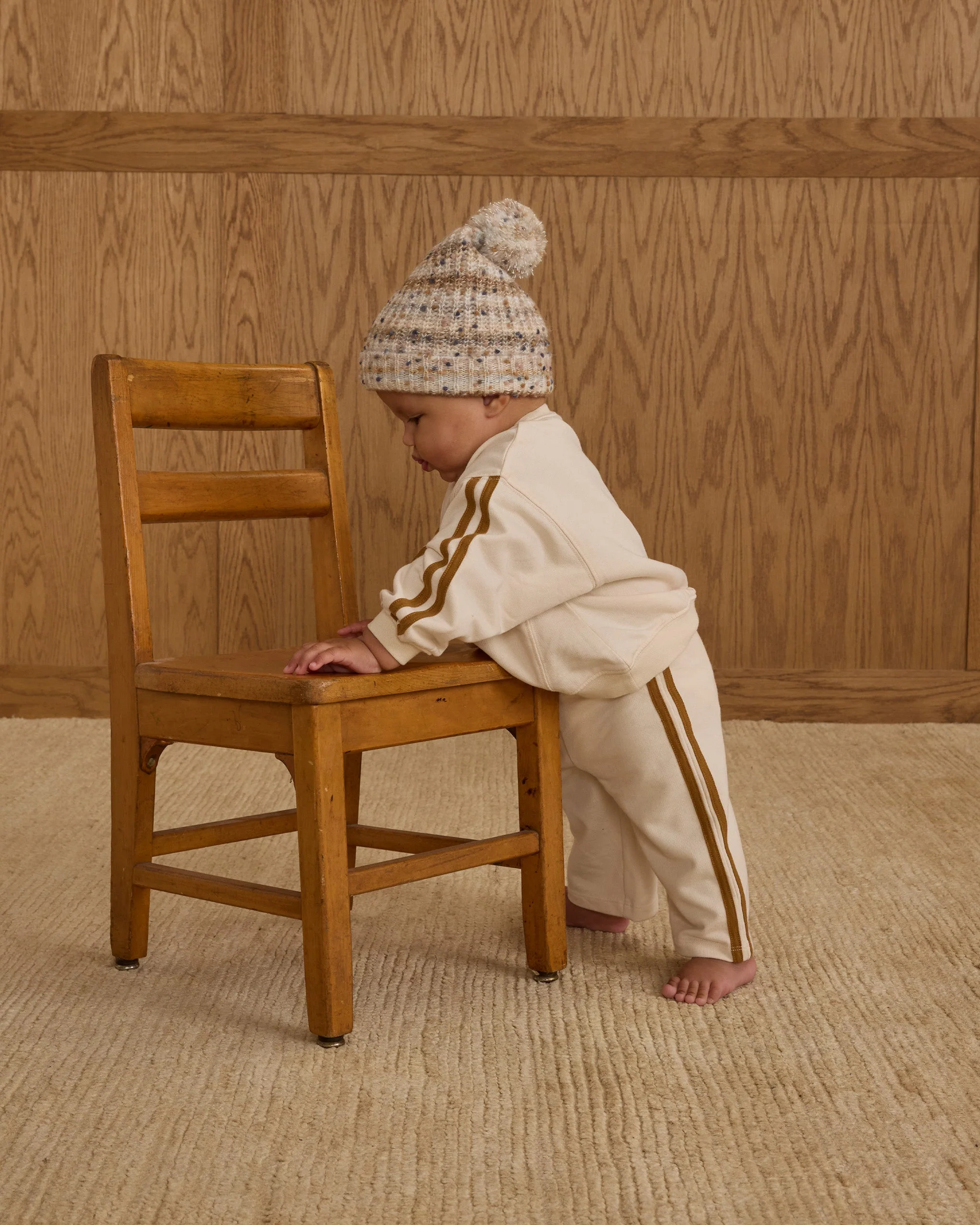 Beanie || Stone Multi-Stripe - Image 5