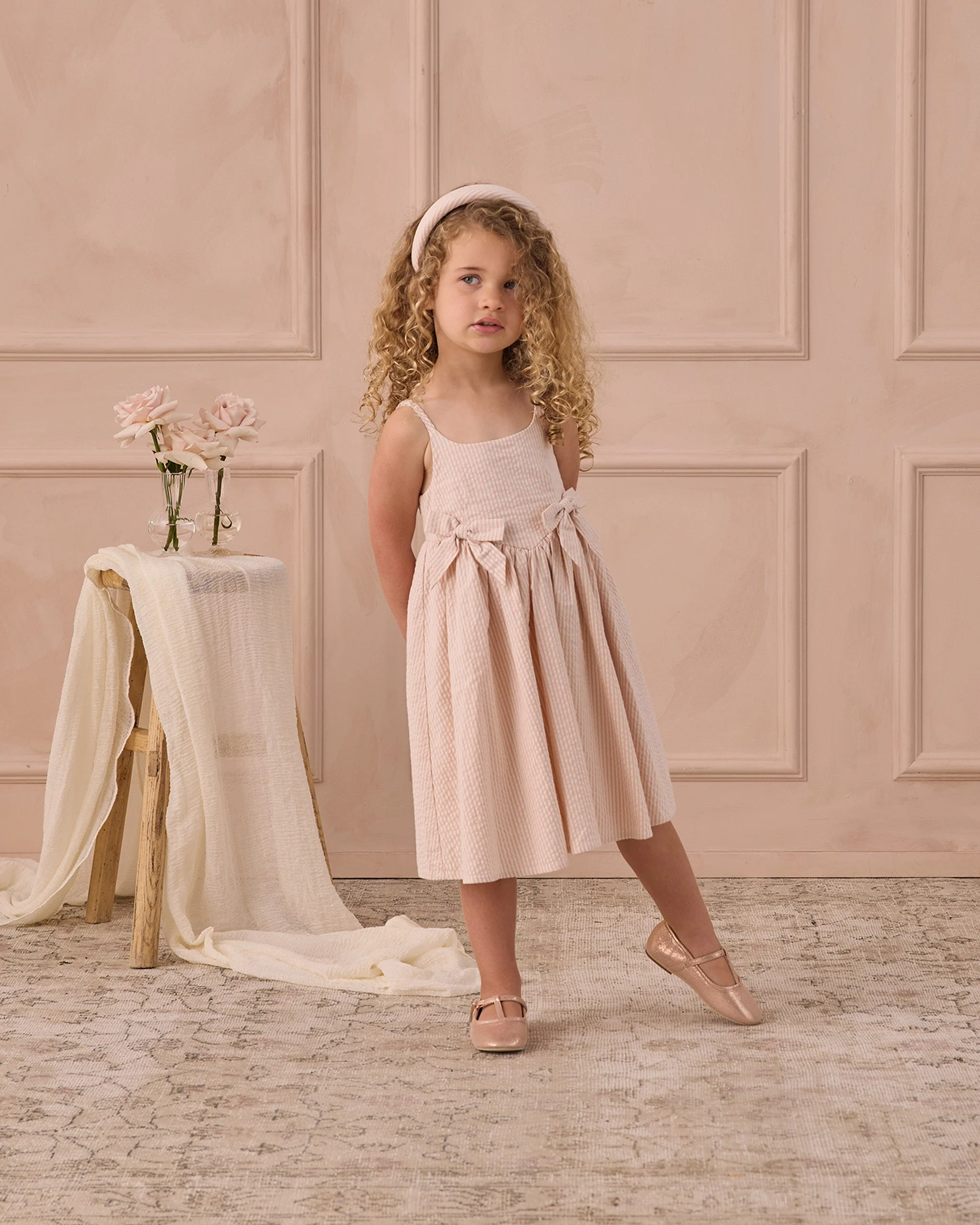 Beatrice Midi Dress Petal - Image 2