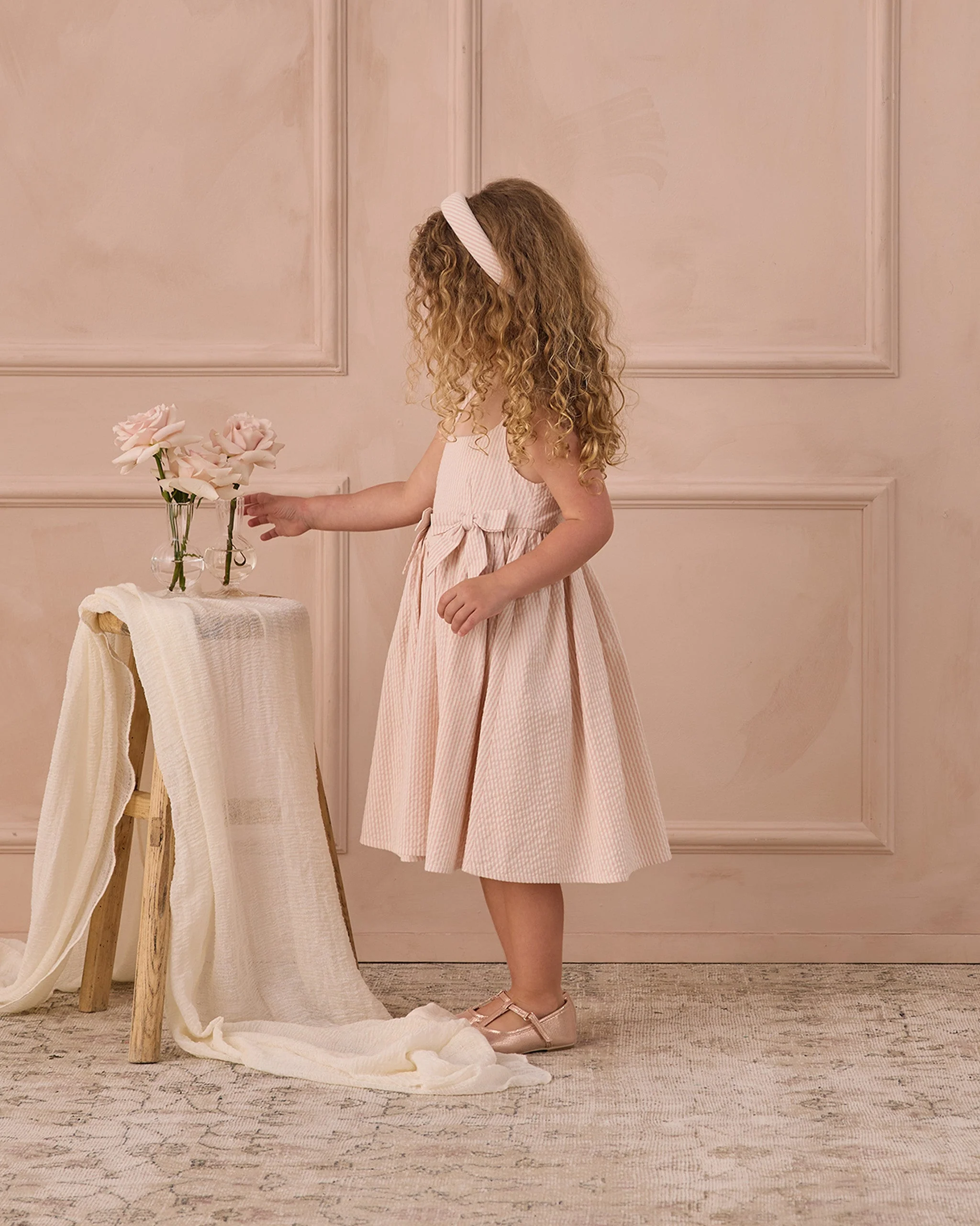Beatrice Midi Dress Petal - Image 3