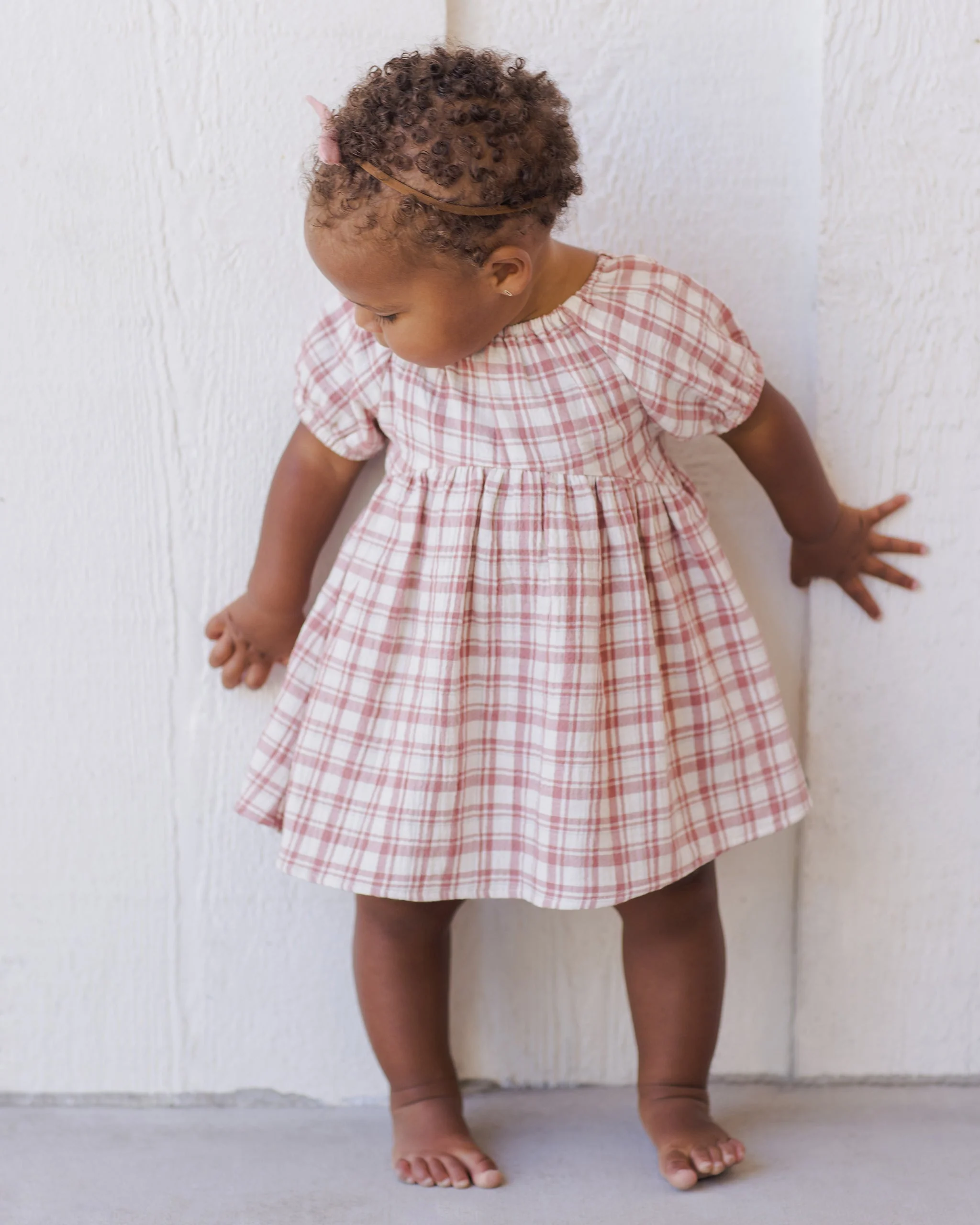 -Bella Dress || Pink Plaid- - Image 4
