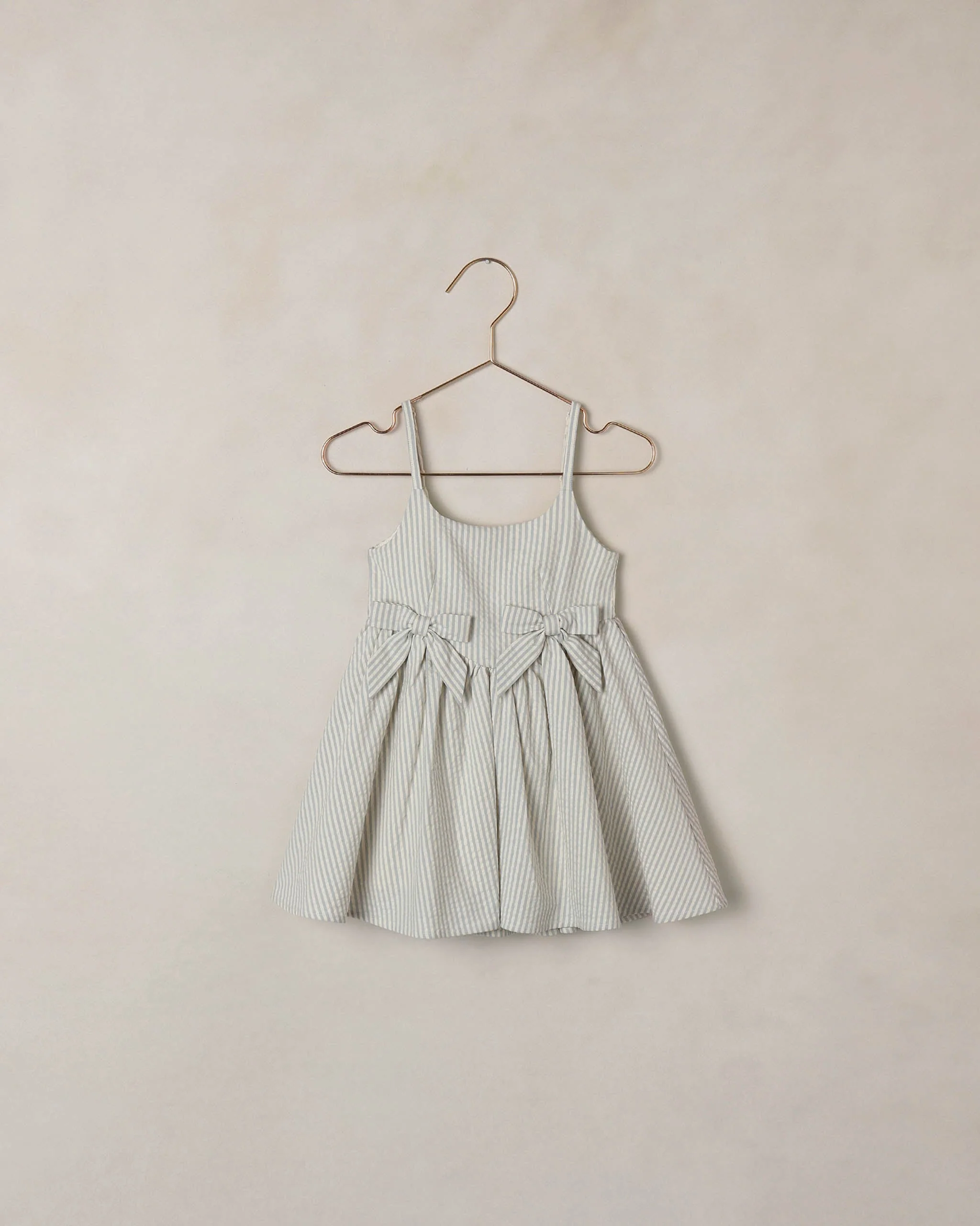 Betsy Dress Sky Stripe