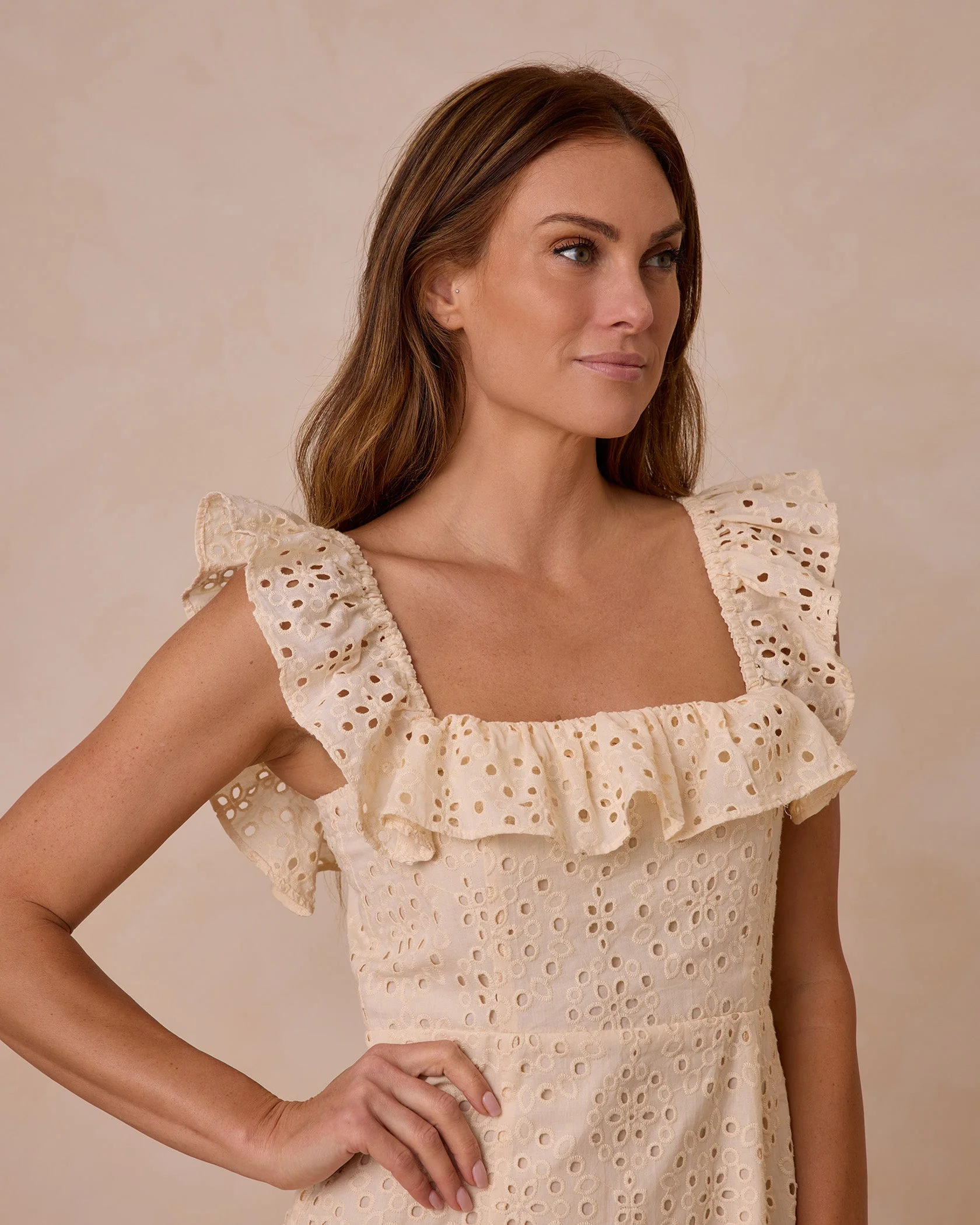 Bianca Dress | Natural - Image 4