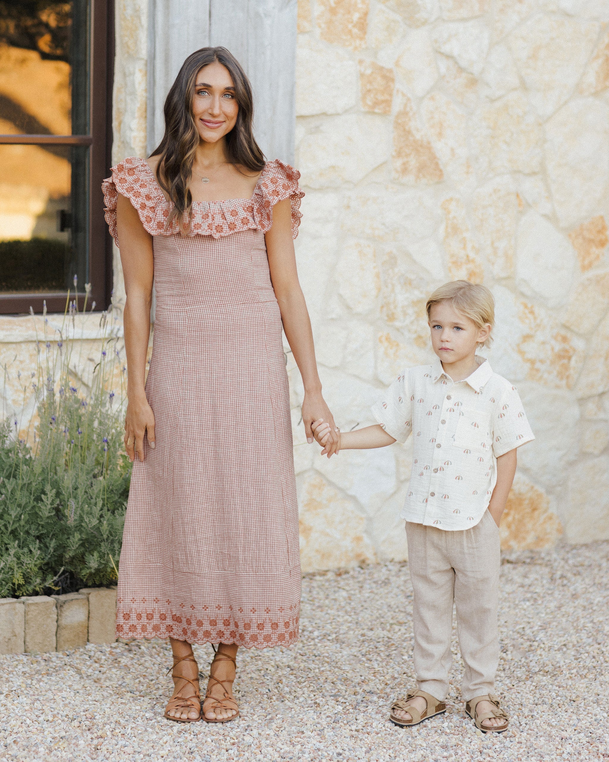 Bianca Dress | Poppy Gingham - Image 4
