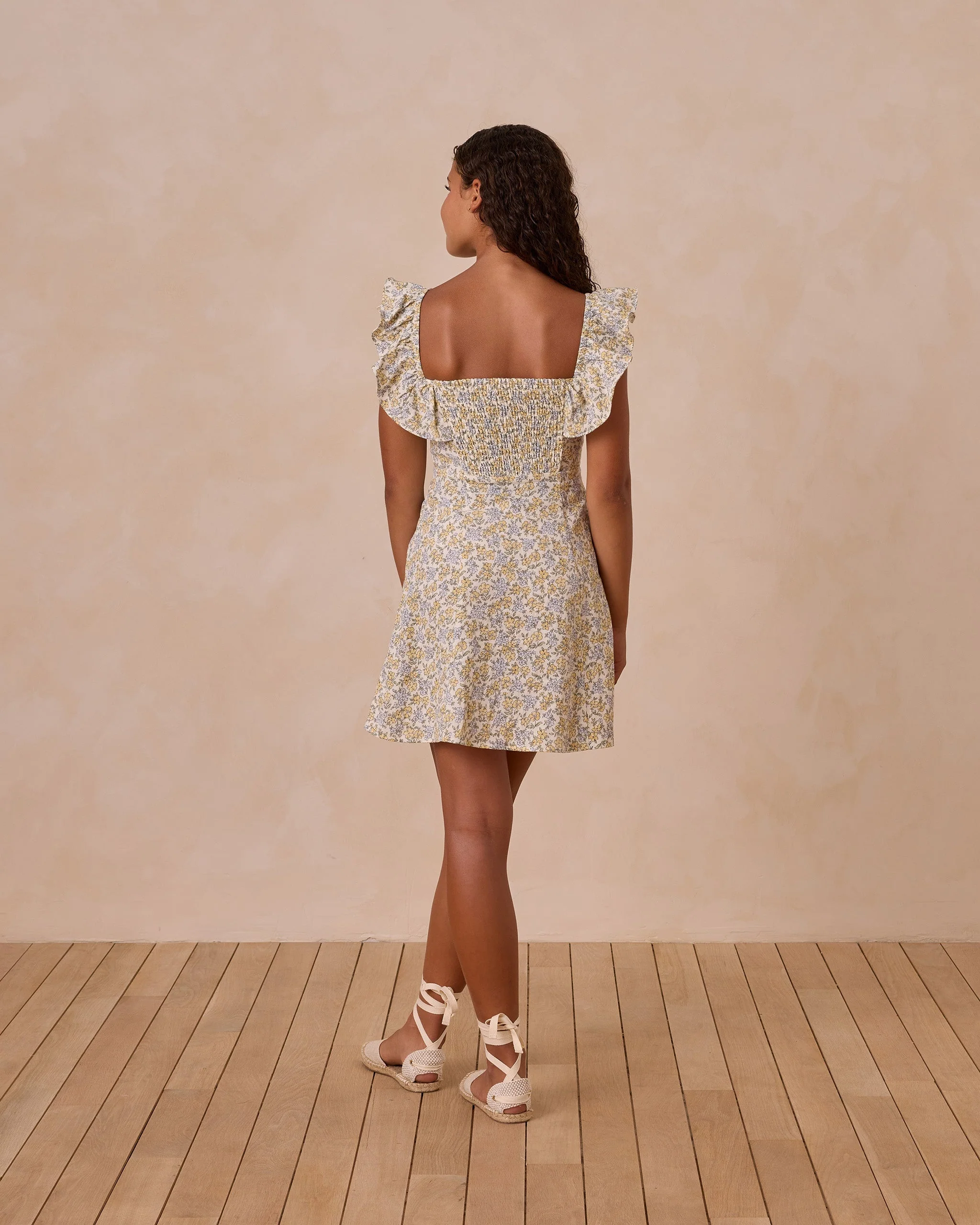 Bianca Mini Dress || Bloom - Image 3