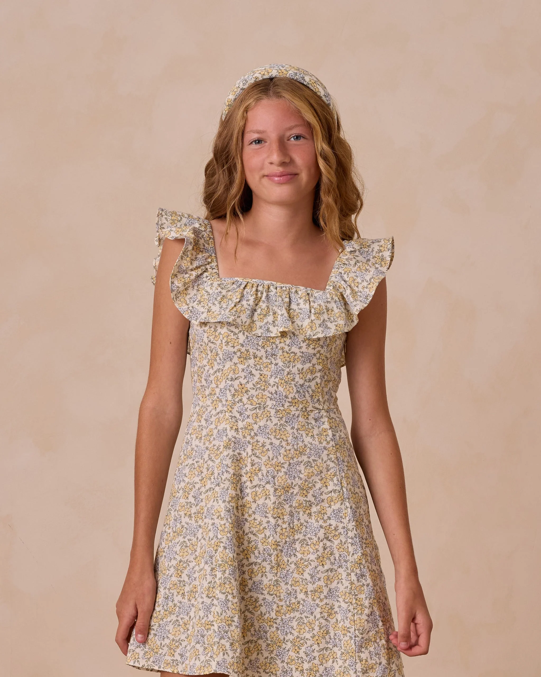 Bianca Mini Dress || Bloom - Image 5