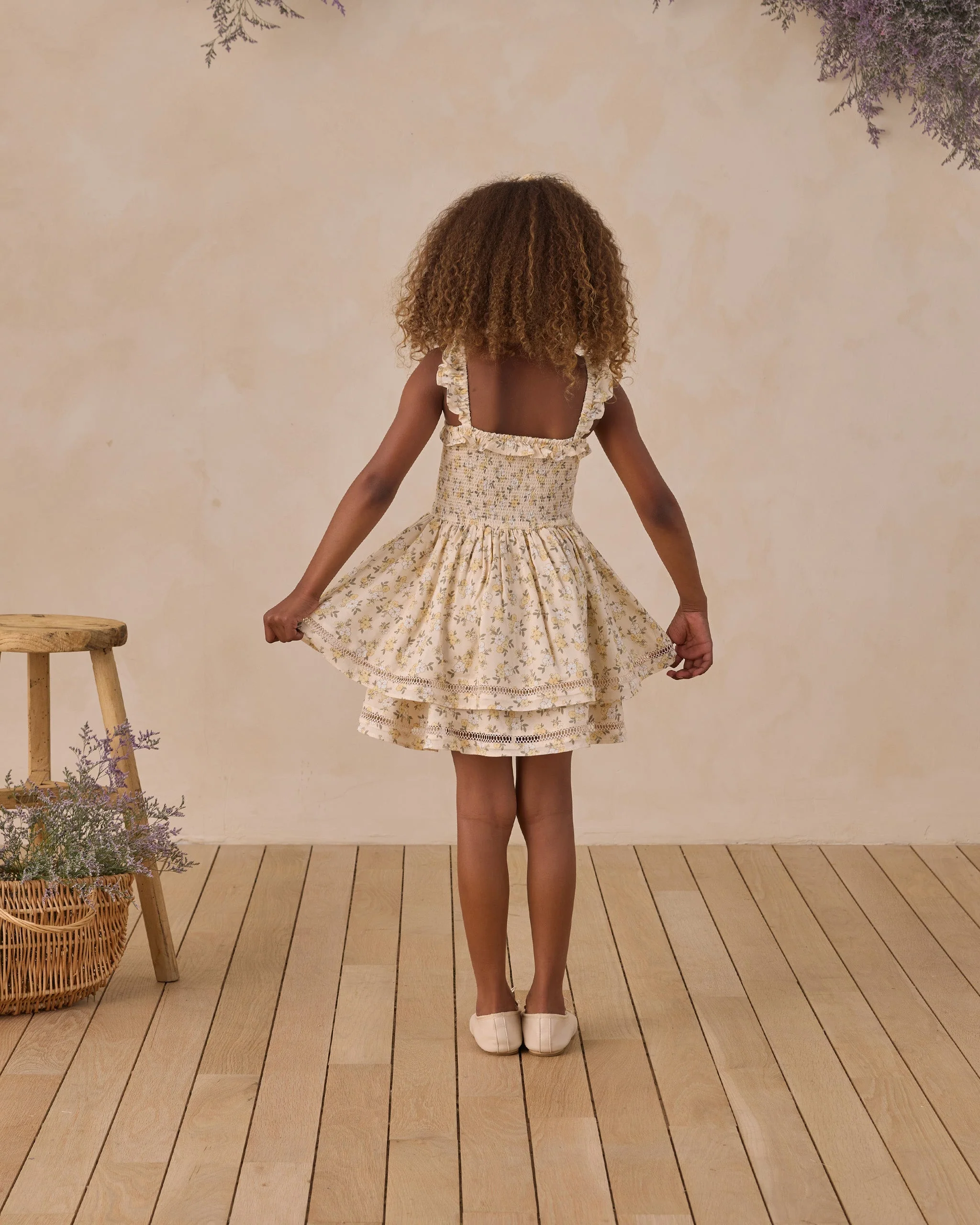 Birdie Dress Lemon Meadow - Image 3