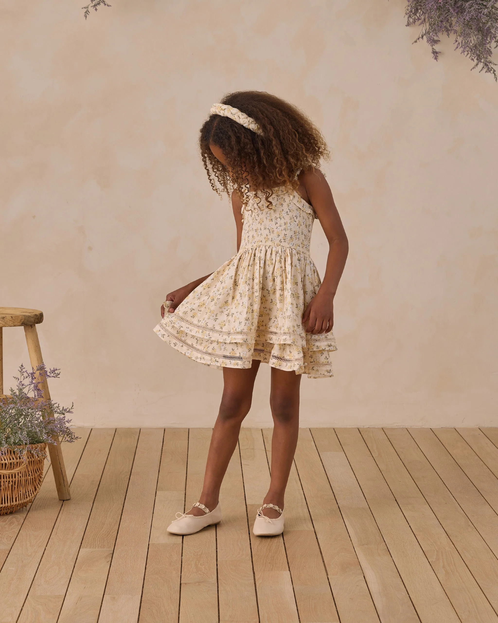 Birdie Dress Lemon Meadow - Image 4