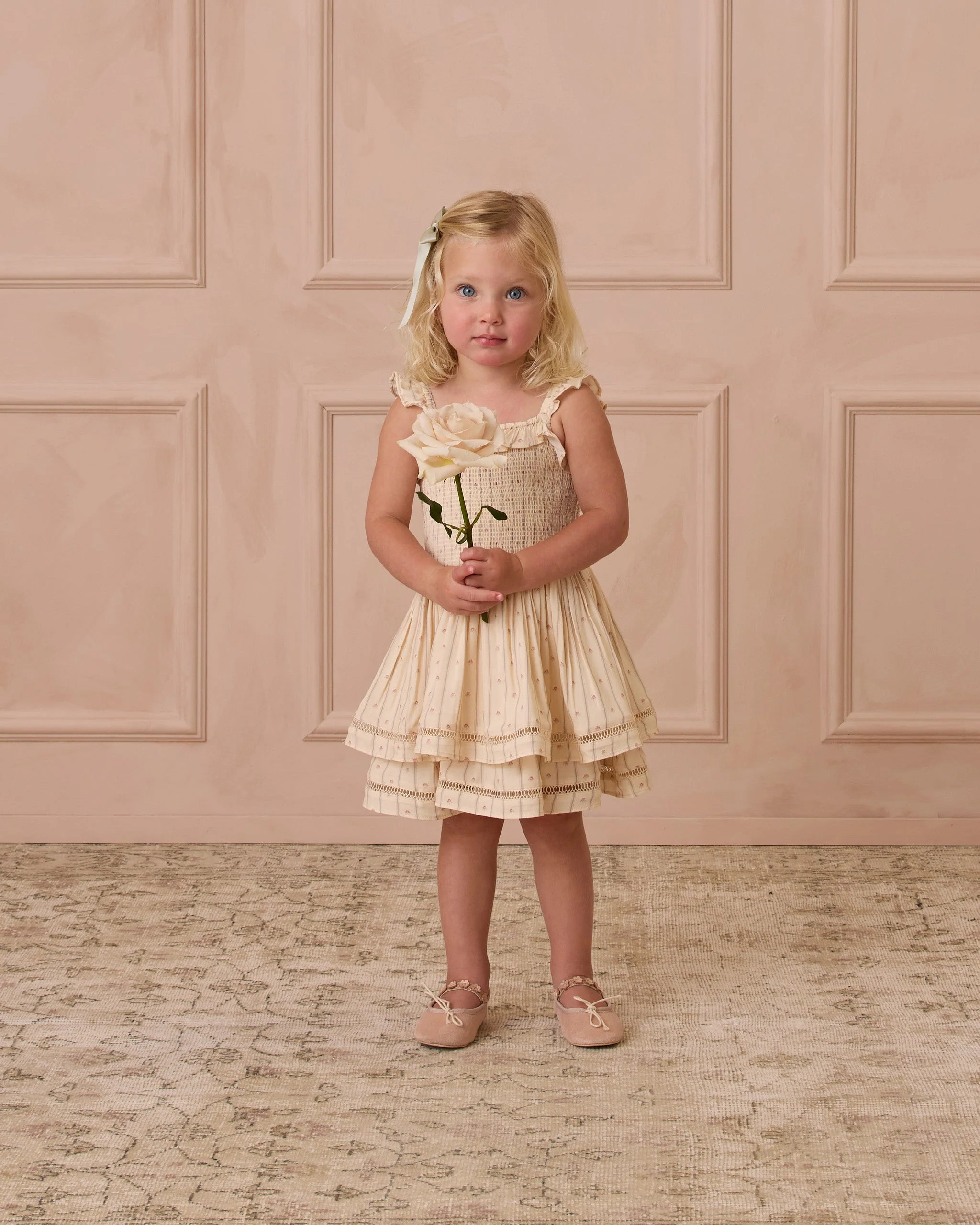 Birdie Dress | Victorian Stripe - Image 3
