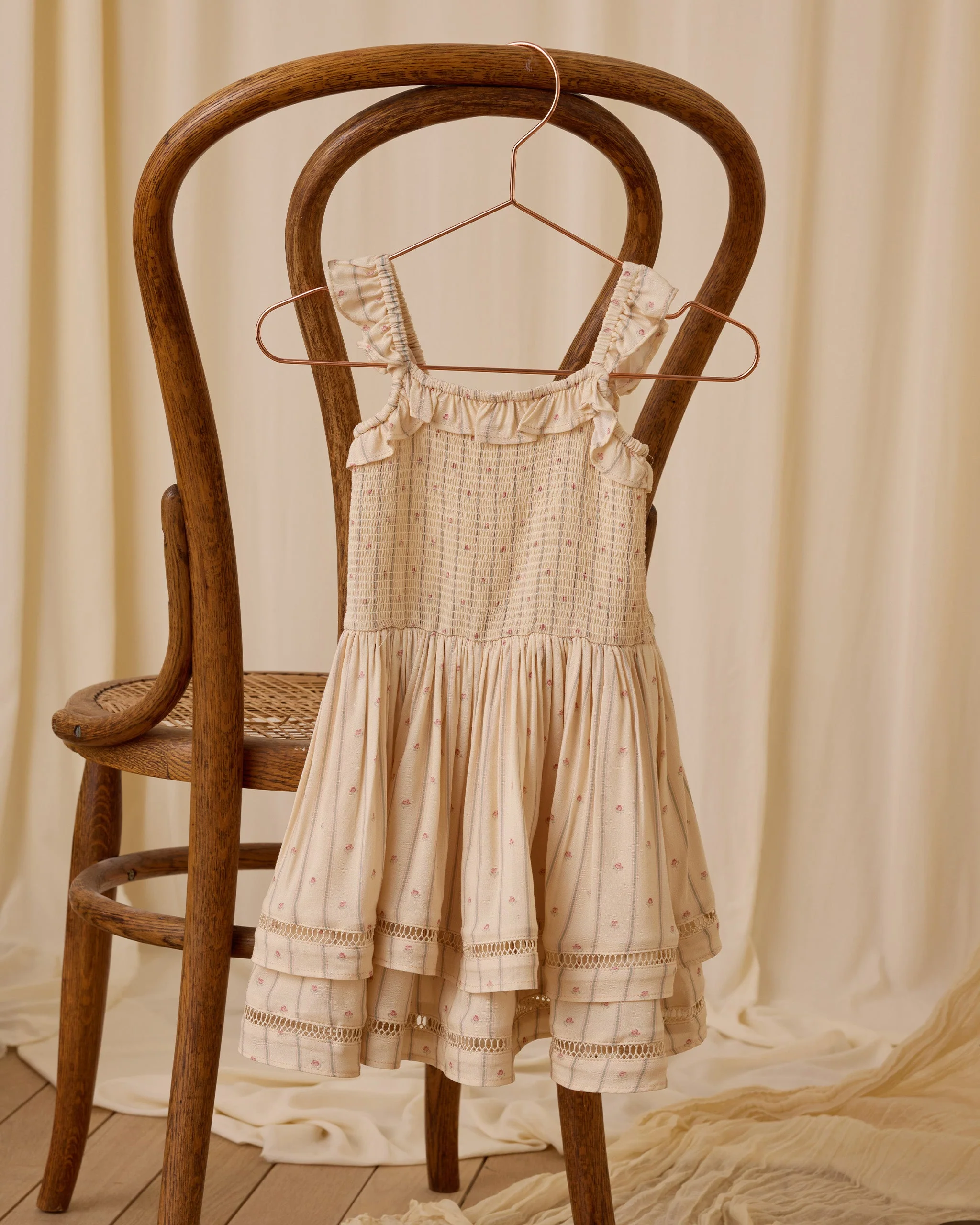 Birdie Dress | Victorian Stripe - Image 5