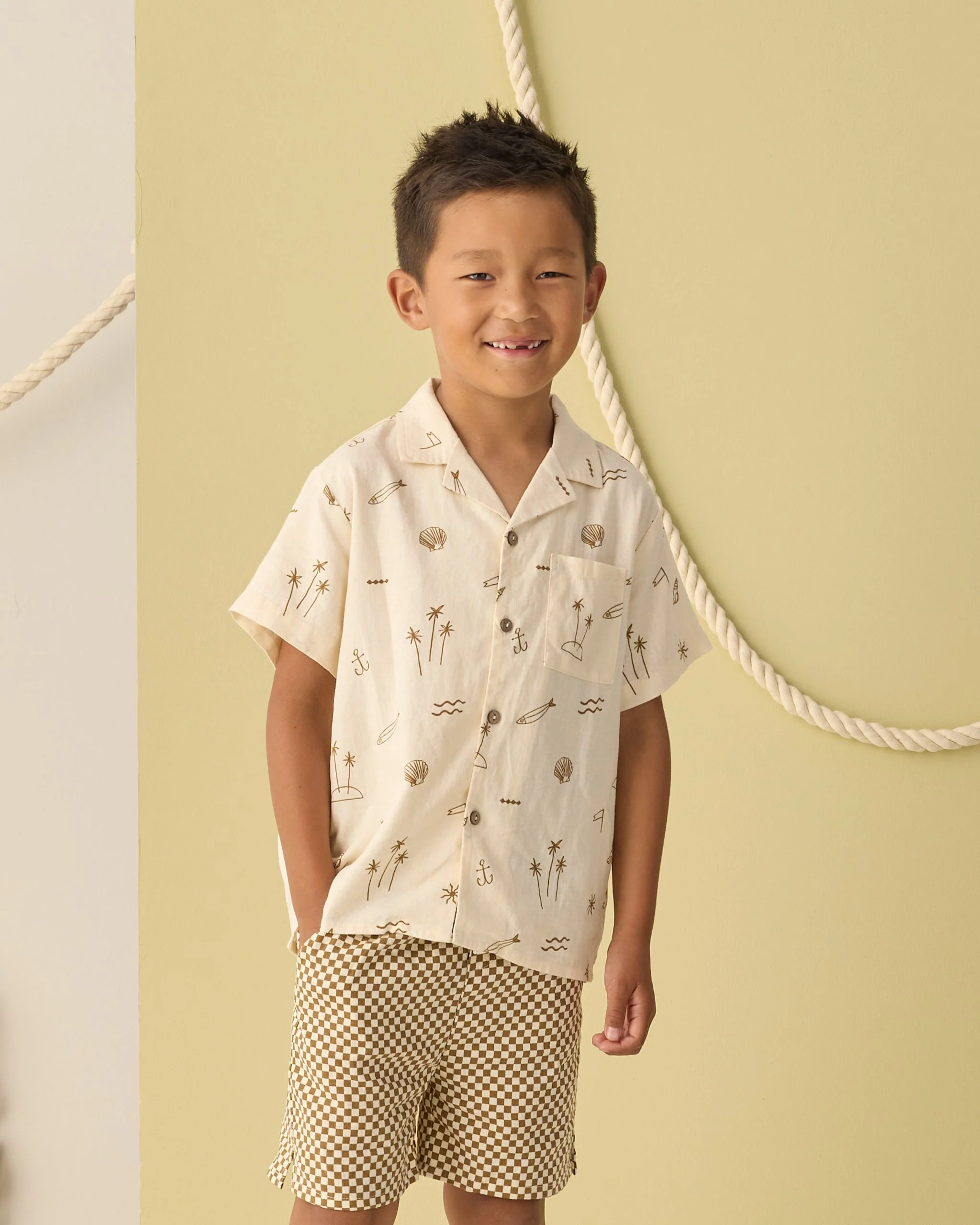 Boardshort Ocre Check - Image 3