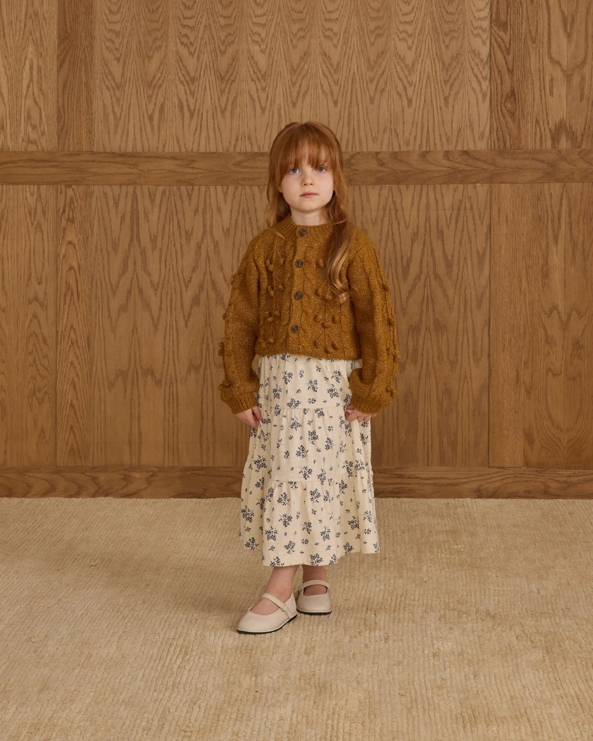 Bobble Cardigan || Golden - Image 2