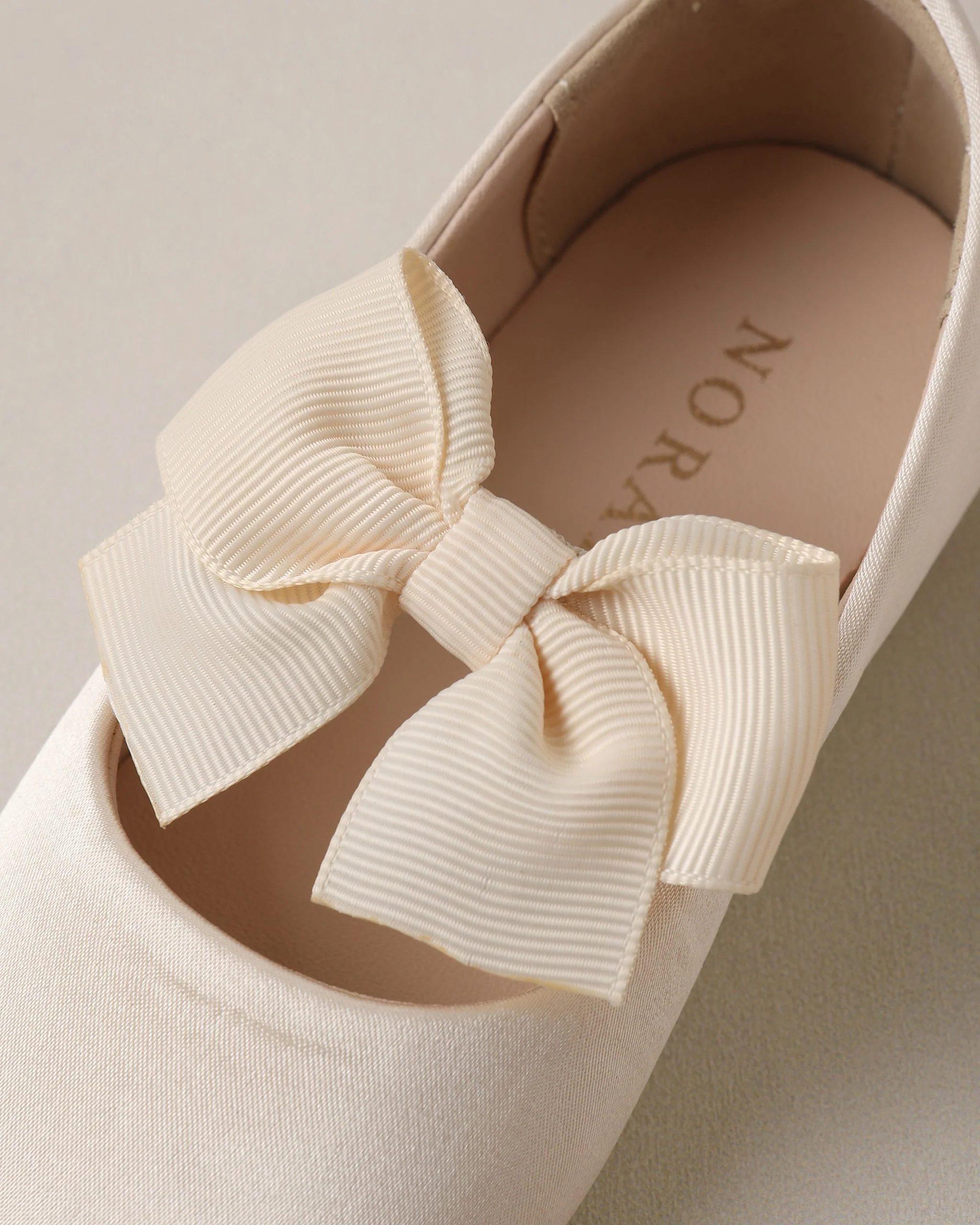 Bow Ballet Flats Pearl - Image 3