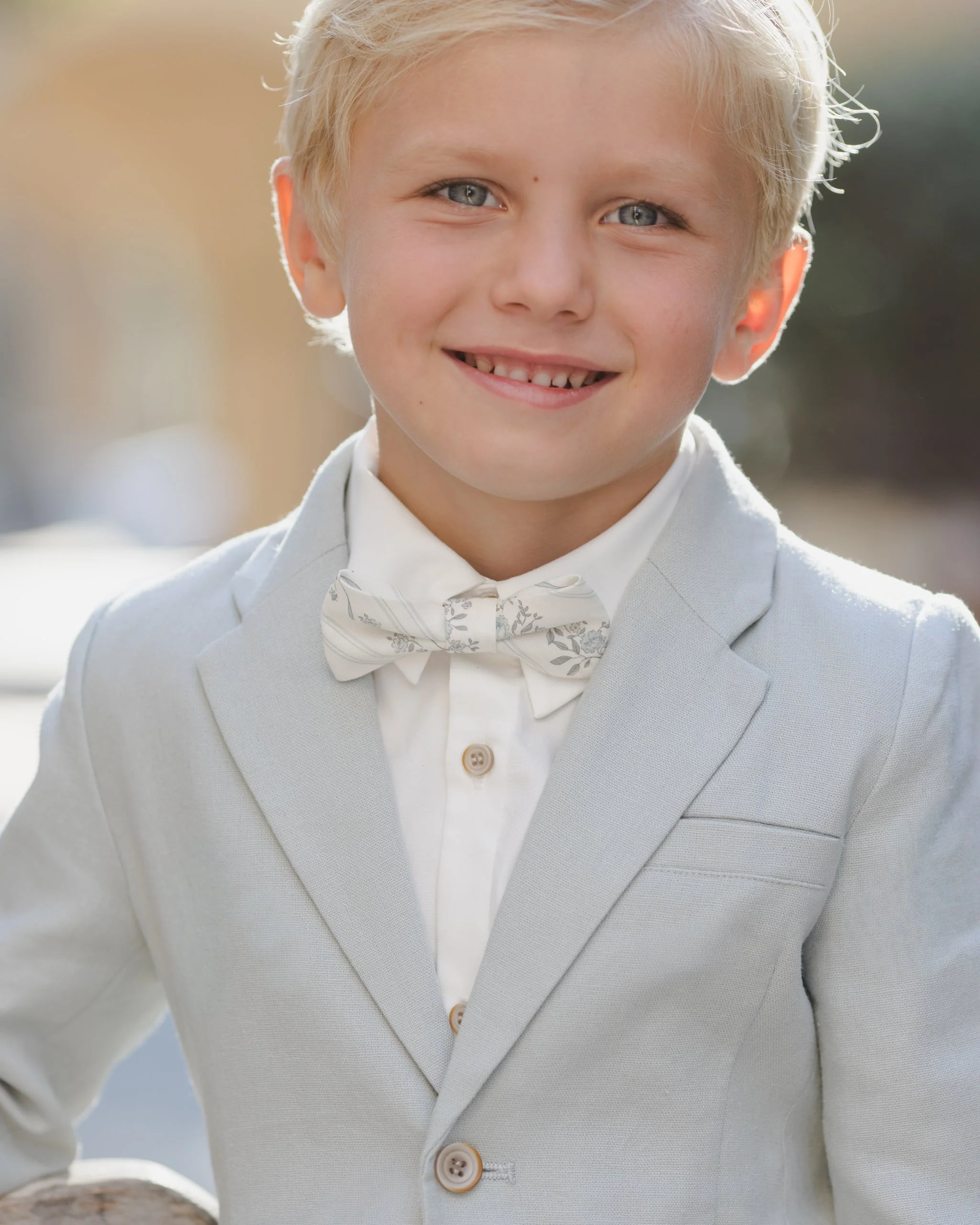 Bow Tie French Floral Stripe - Image 4