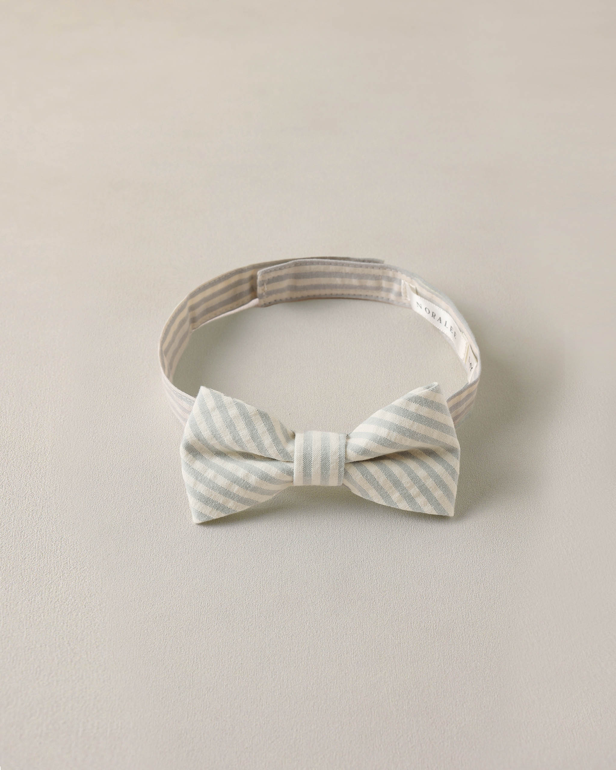 Bow Tie Sky Stripe Seersucker - Image 2
