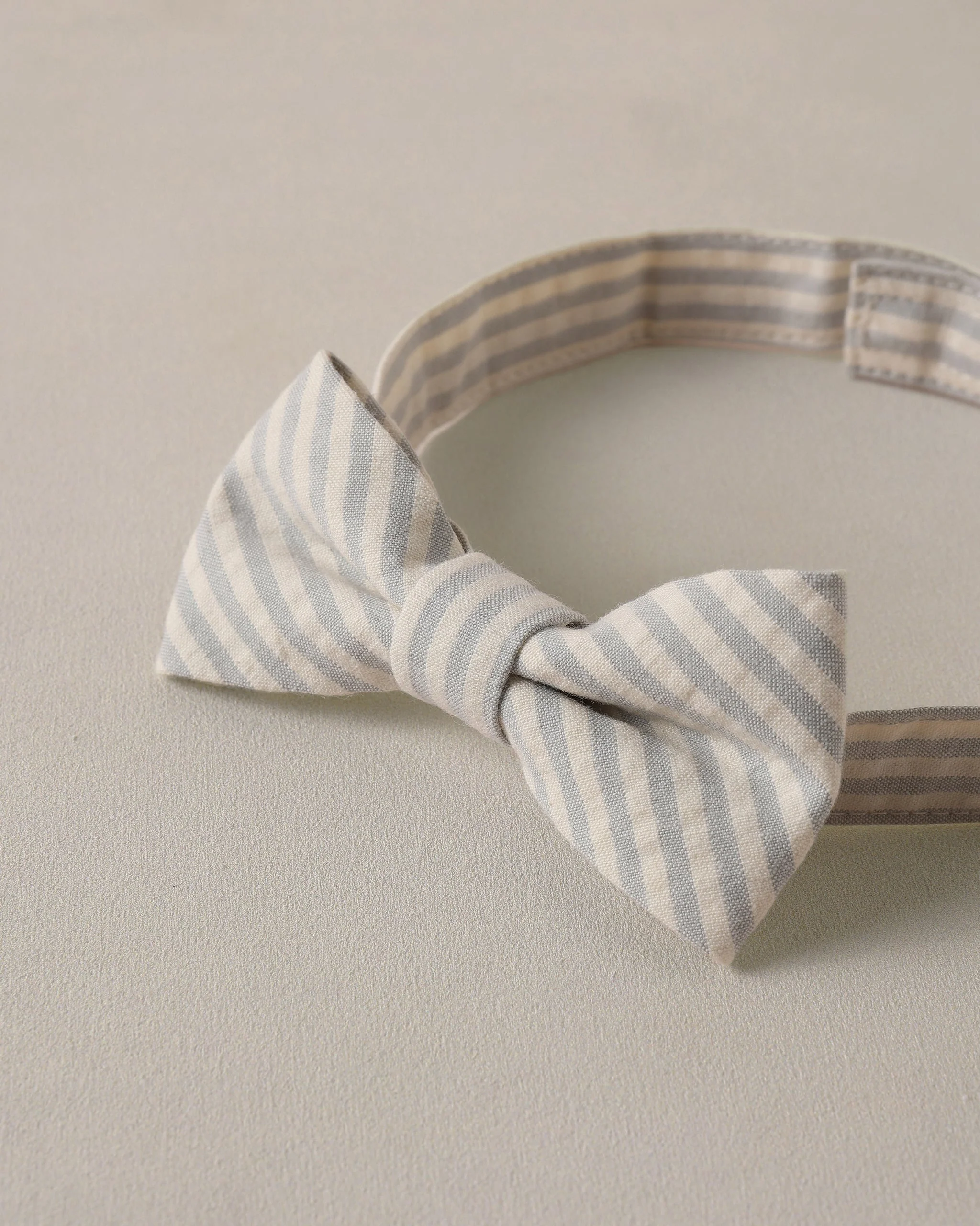 Bow Tie Sky Stripe Seersucker - Image 7