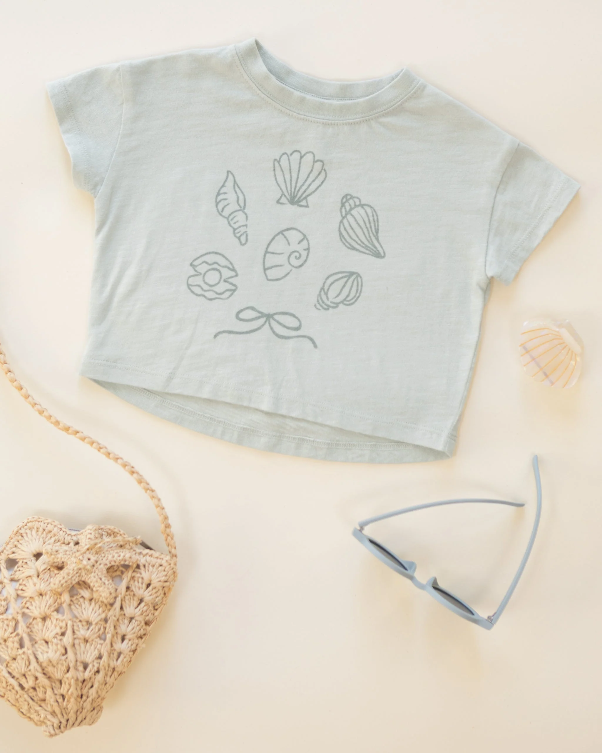 Boxy Tee Seashells - Image 2