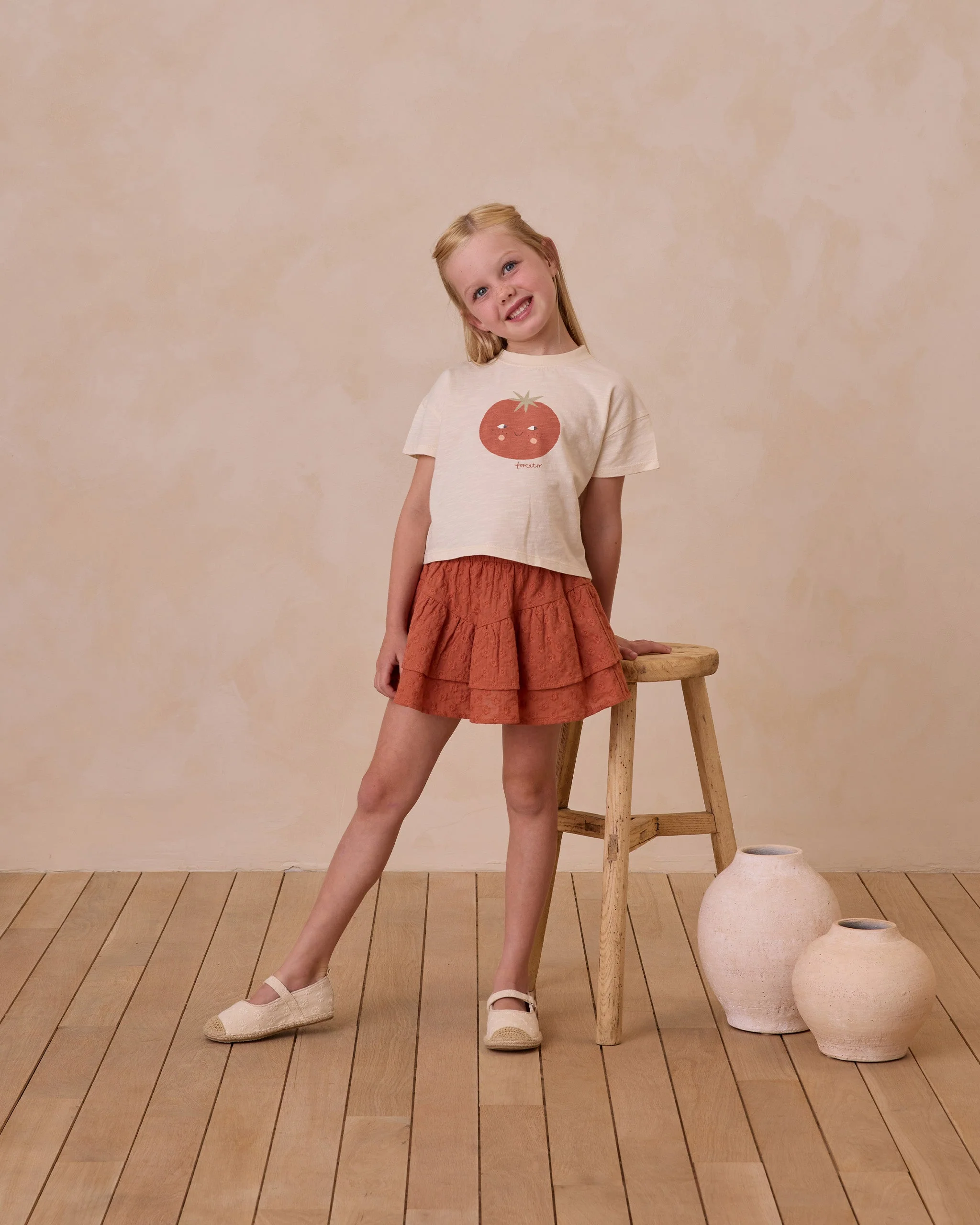 Boxy Tee || Tomato - Image 2