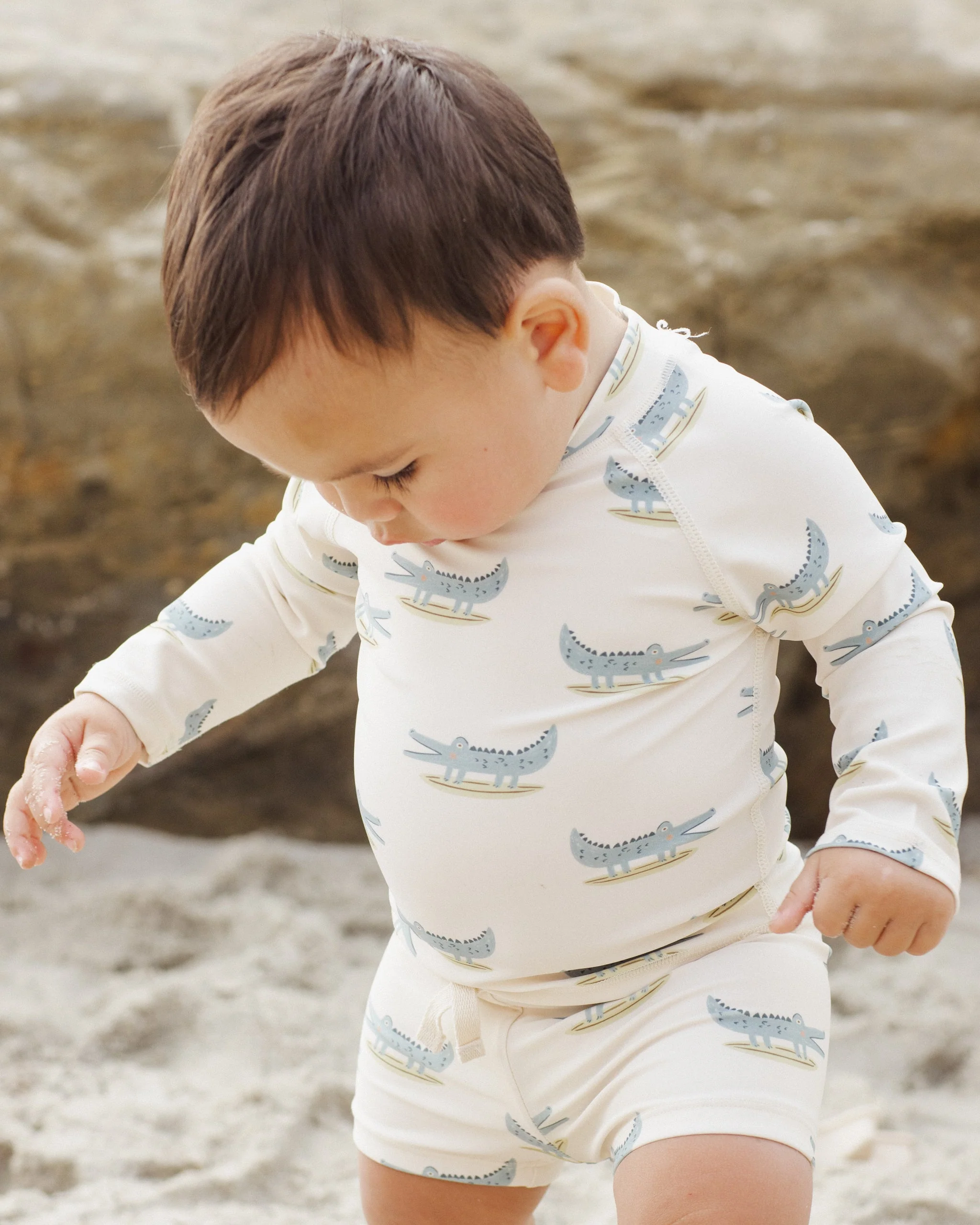 Boys Rashguard Set Alligators - Image 3