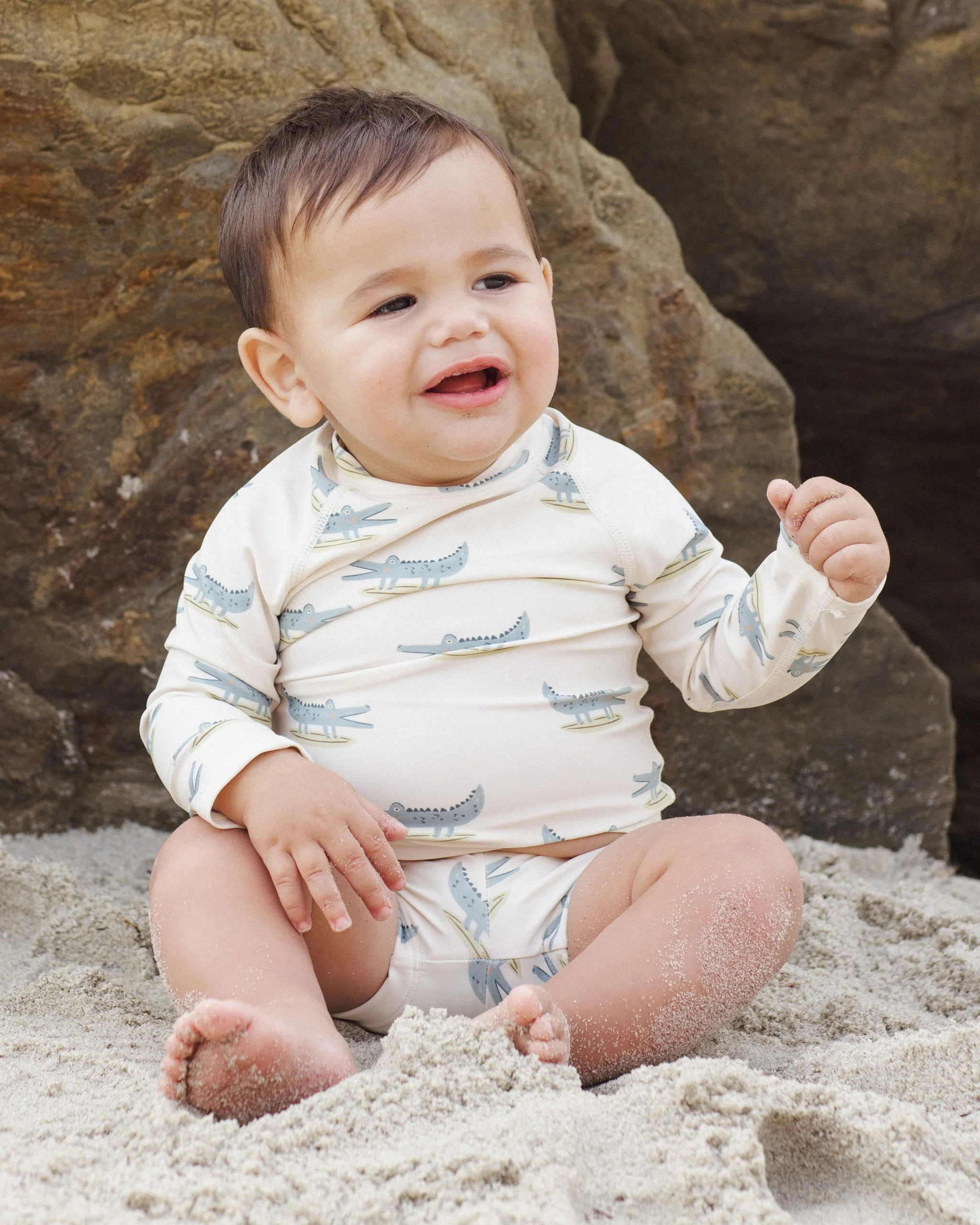 Boys Rashguard Set Alligators - Image 4