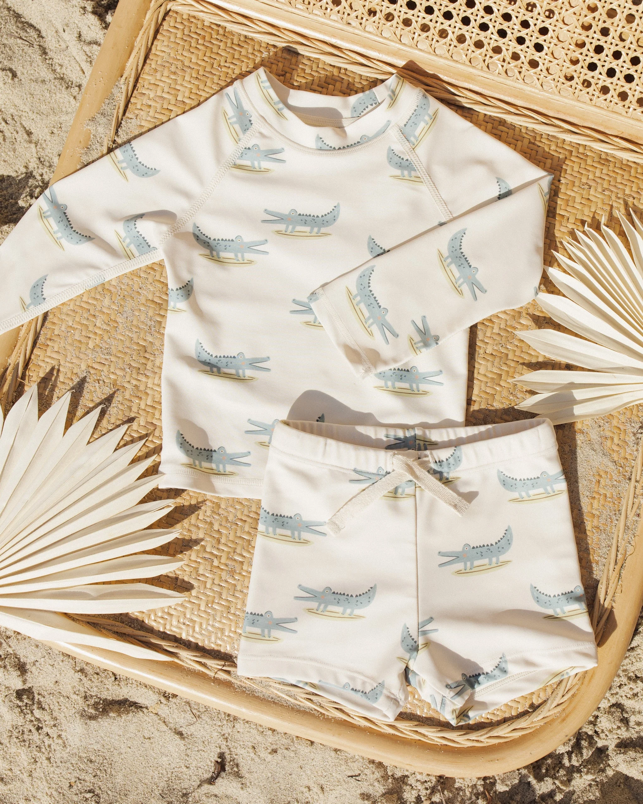 Boys Rashguard Set Alligators - Image 6