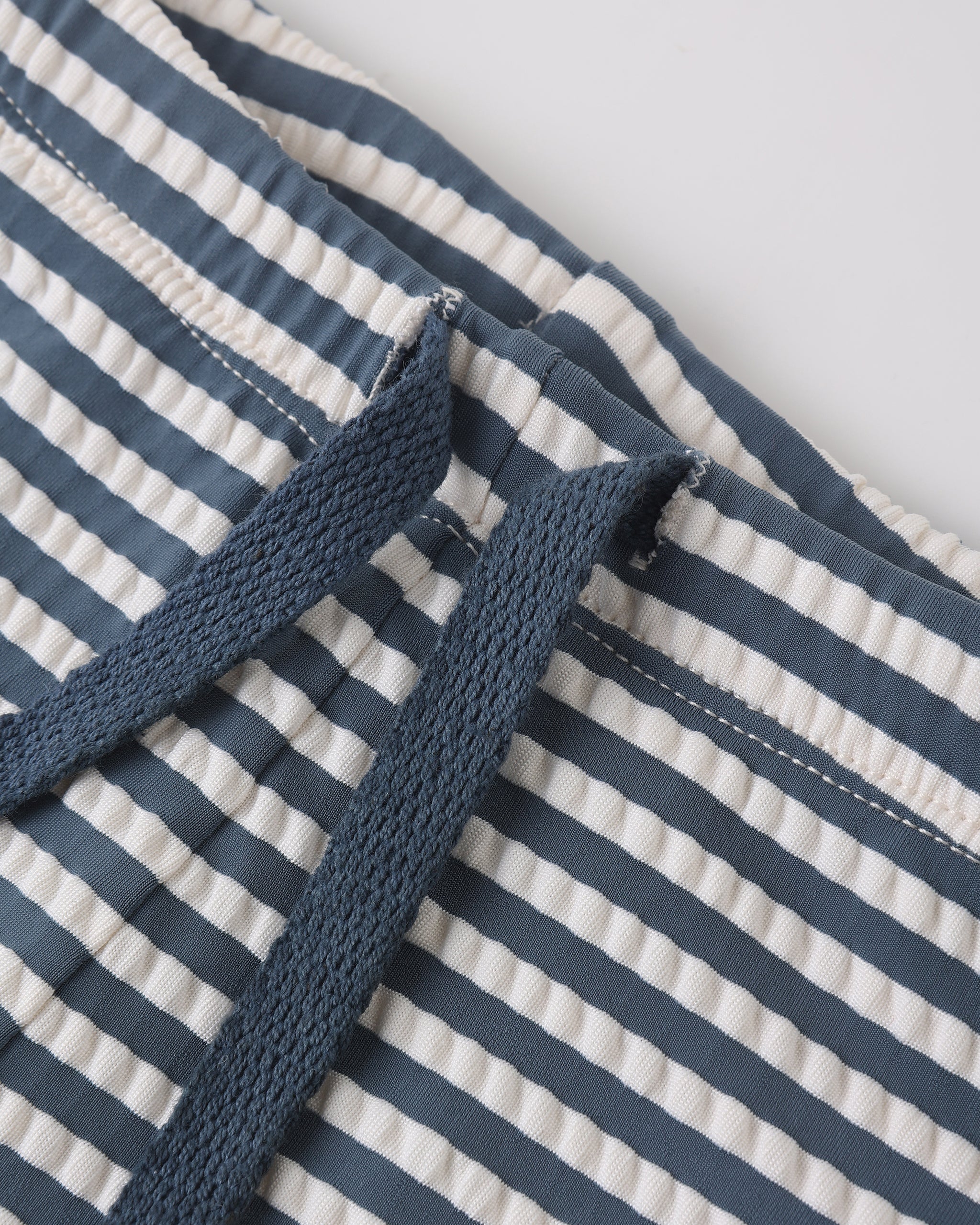 Boys Rashguard Set Navy Stripe - Image 7