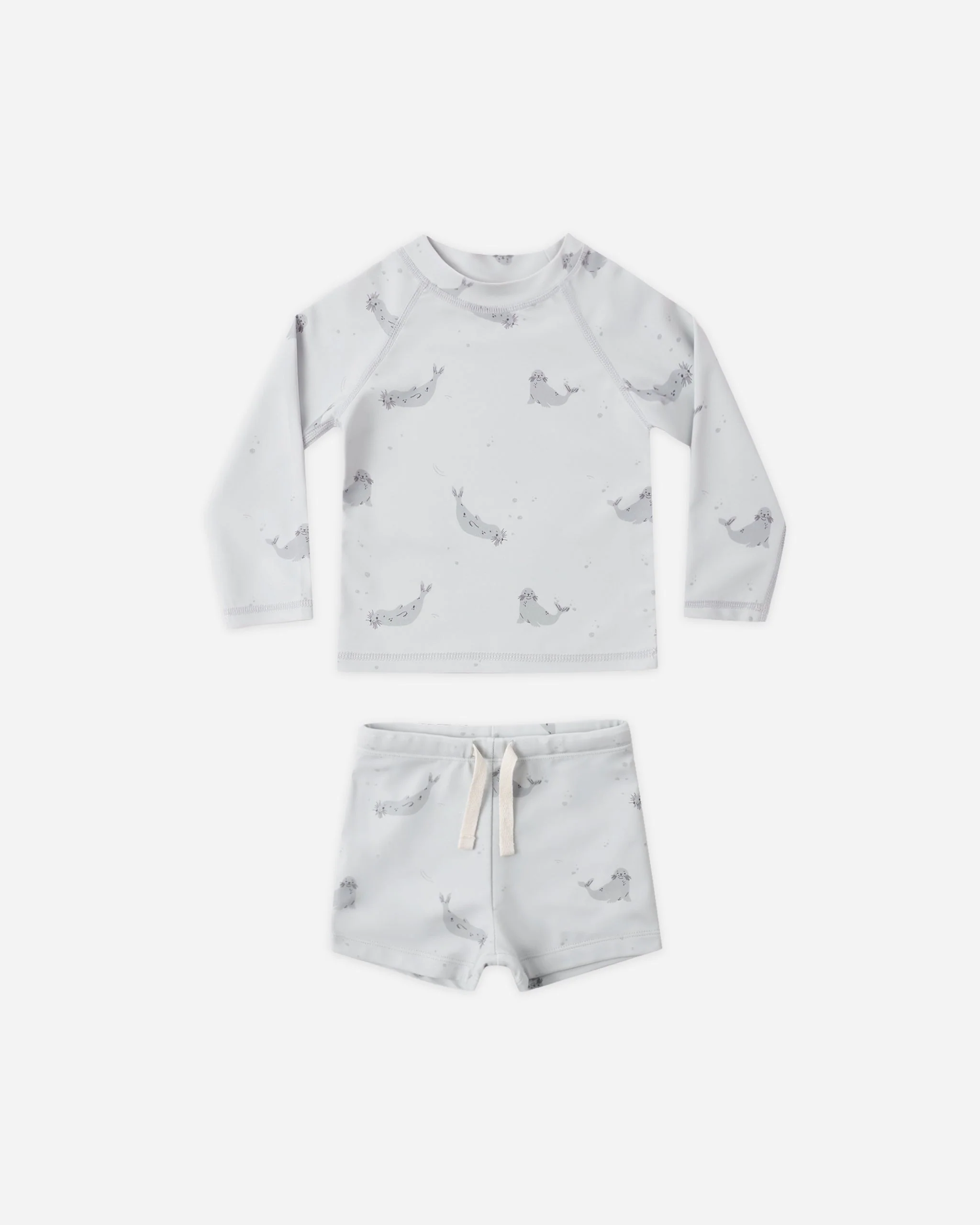 Boys Rashguard Set Seals