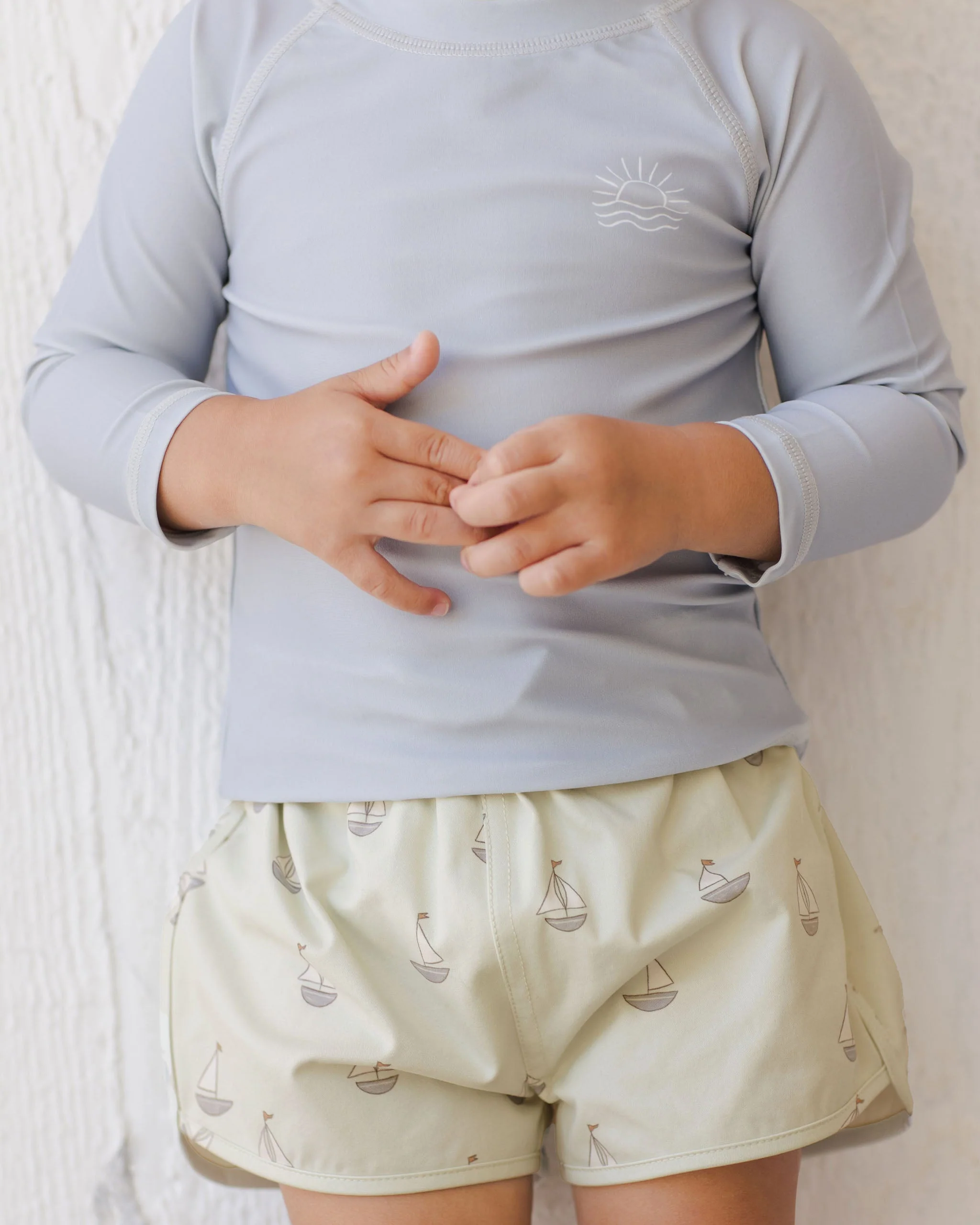 -Boys Swim Short || Sailboats- - Image 4