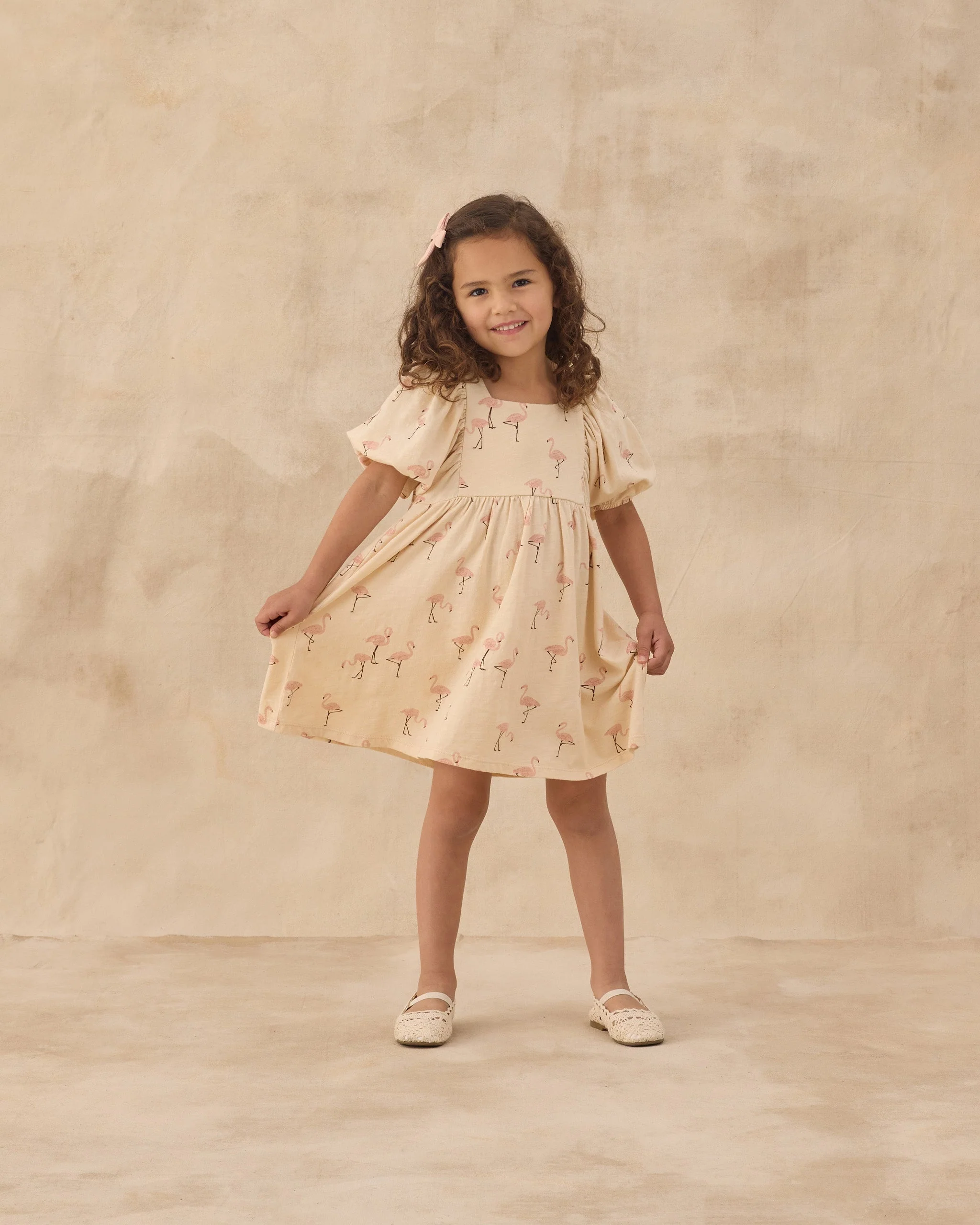 Brea Dress Flamingo - Image 5