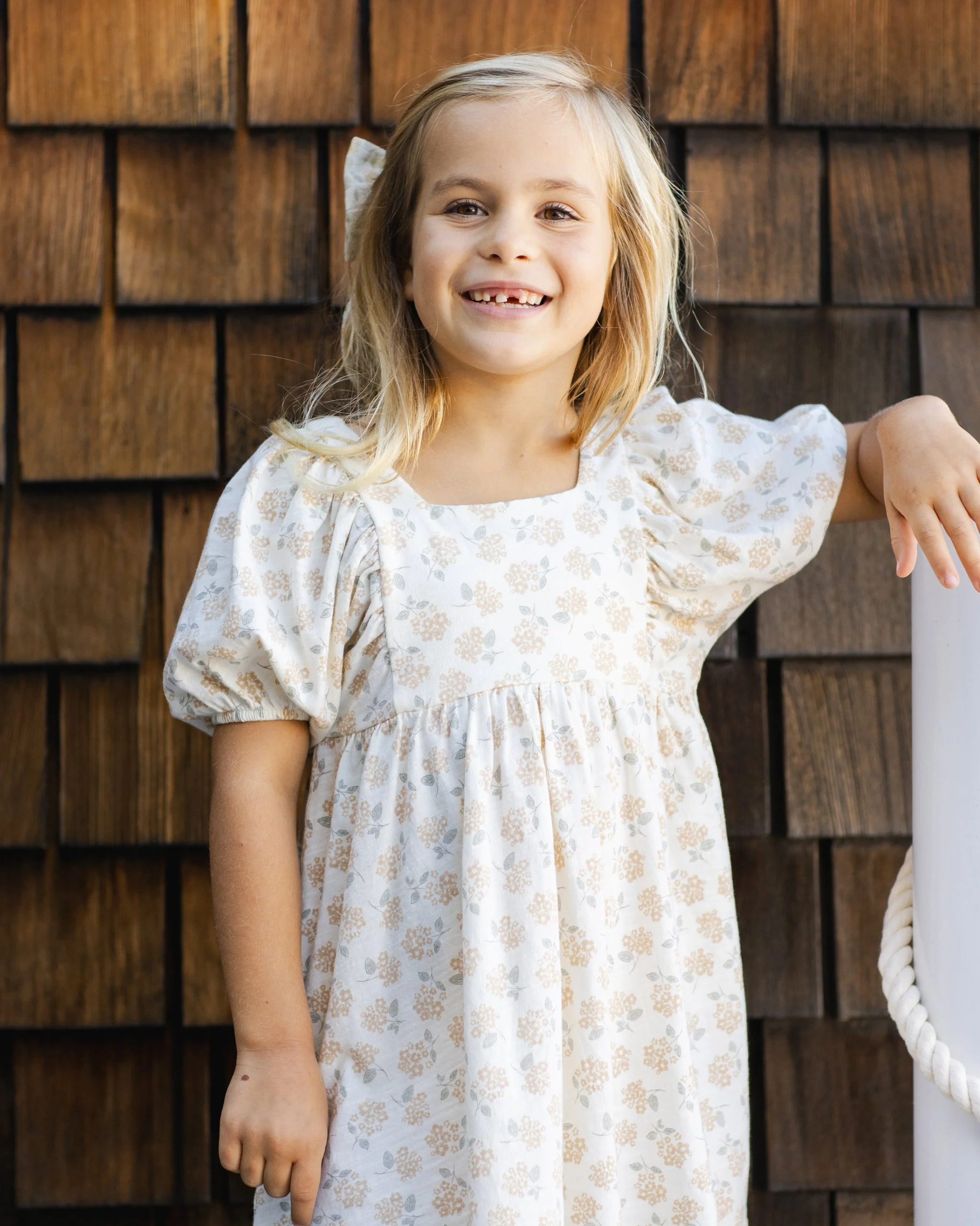 Brea Dress Yellow Ditsy - Image 5