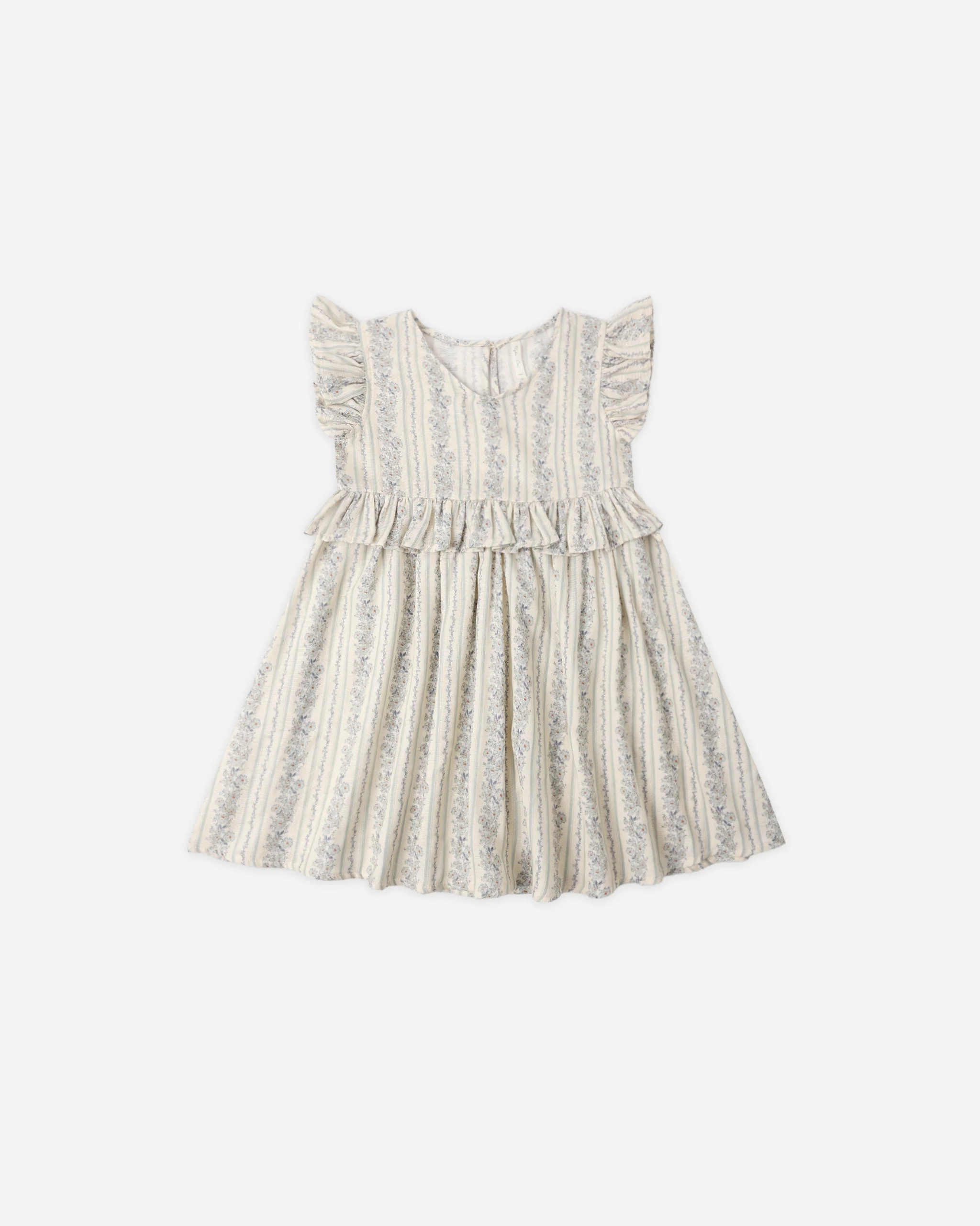 Brielle Dress Blue Floral