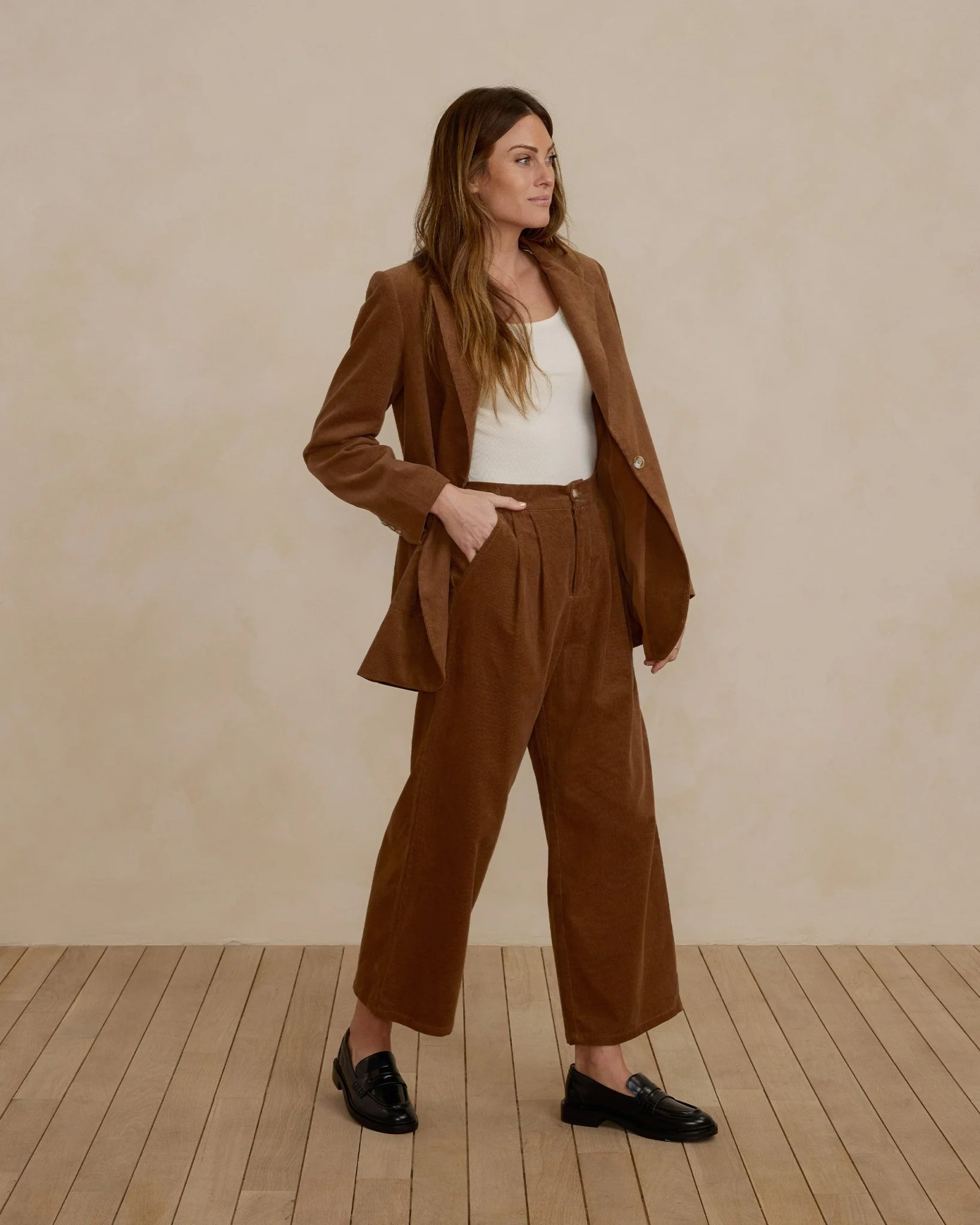 Brooklyn Trouser | Saddle - Image 3