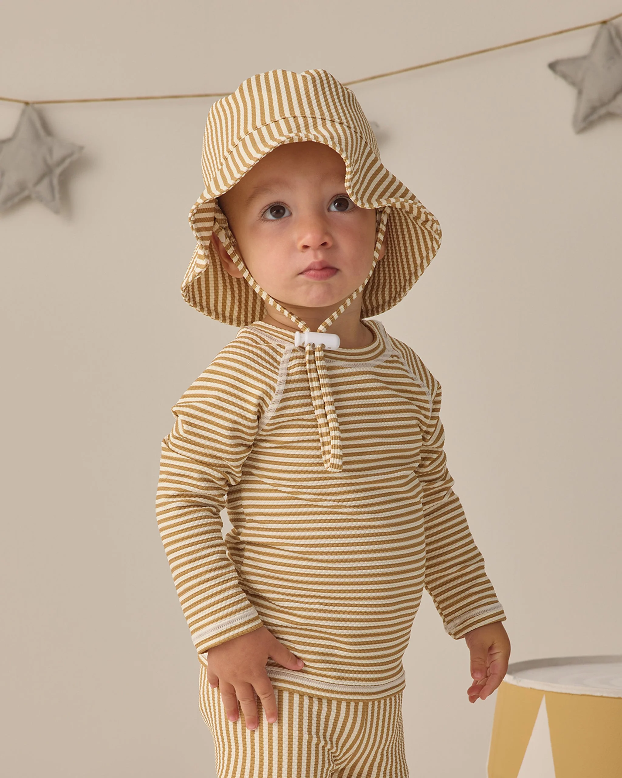 Bucket Hat Honey Stripe Small - Image 4