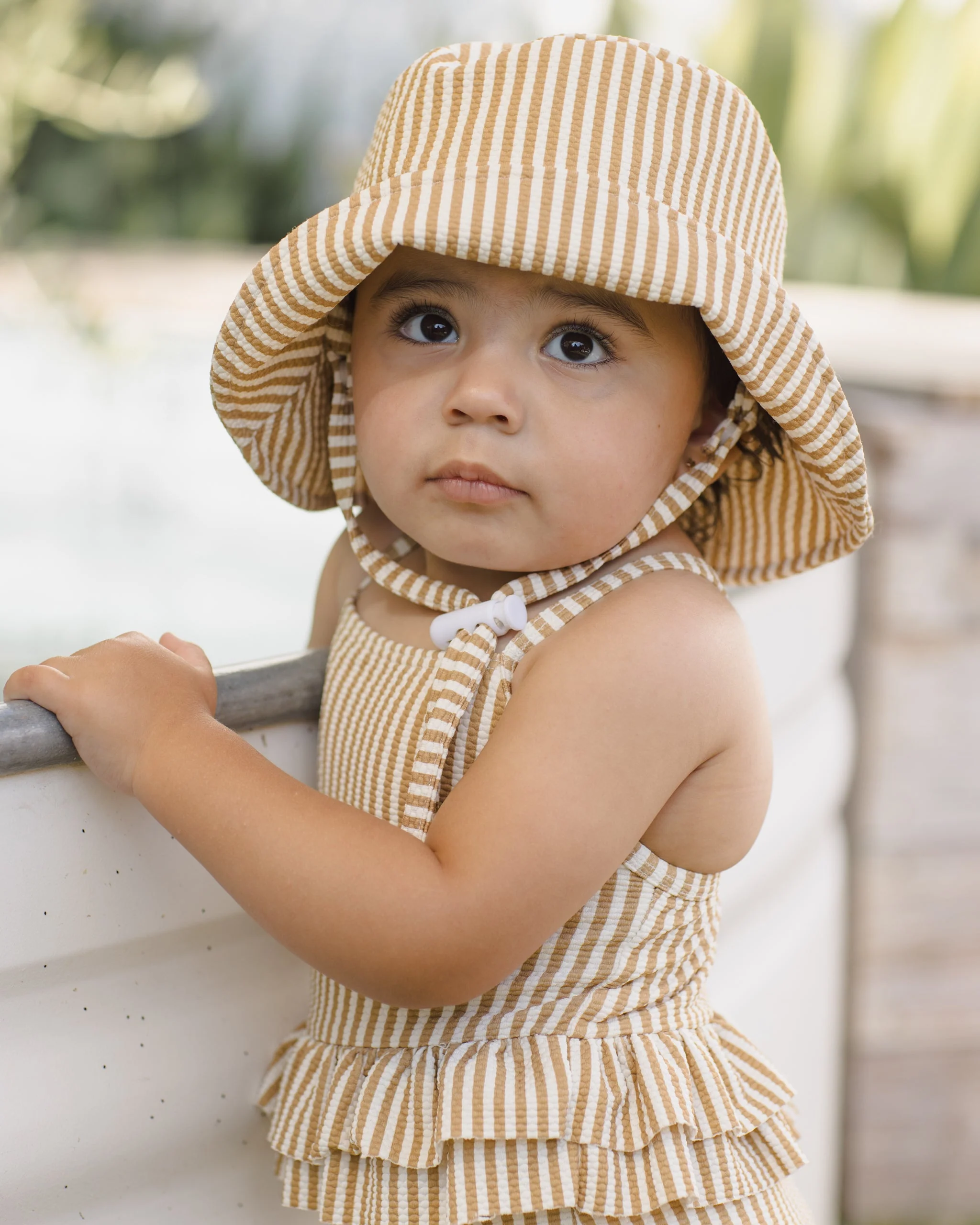 Bucket Hat Honey Stripe Small - Image 5