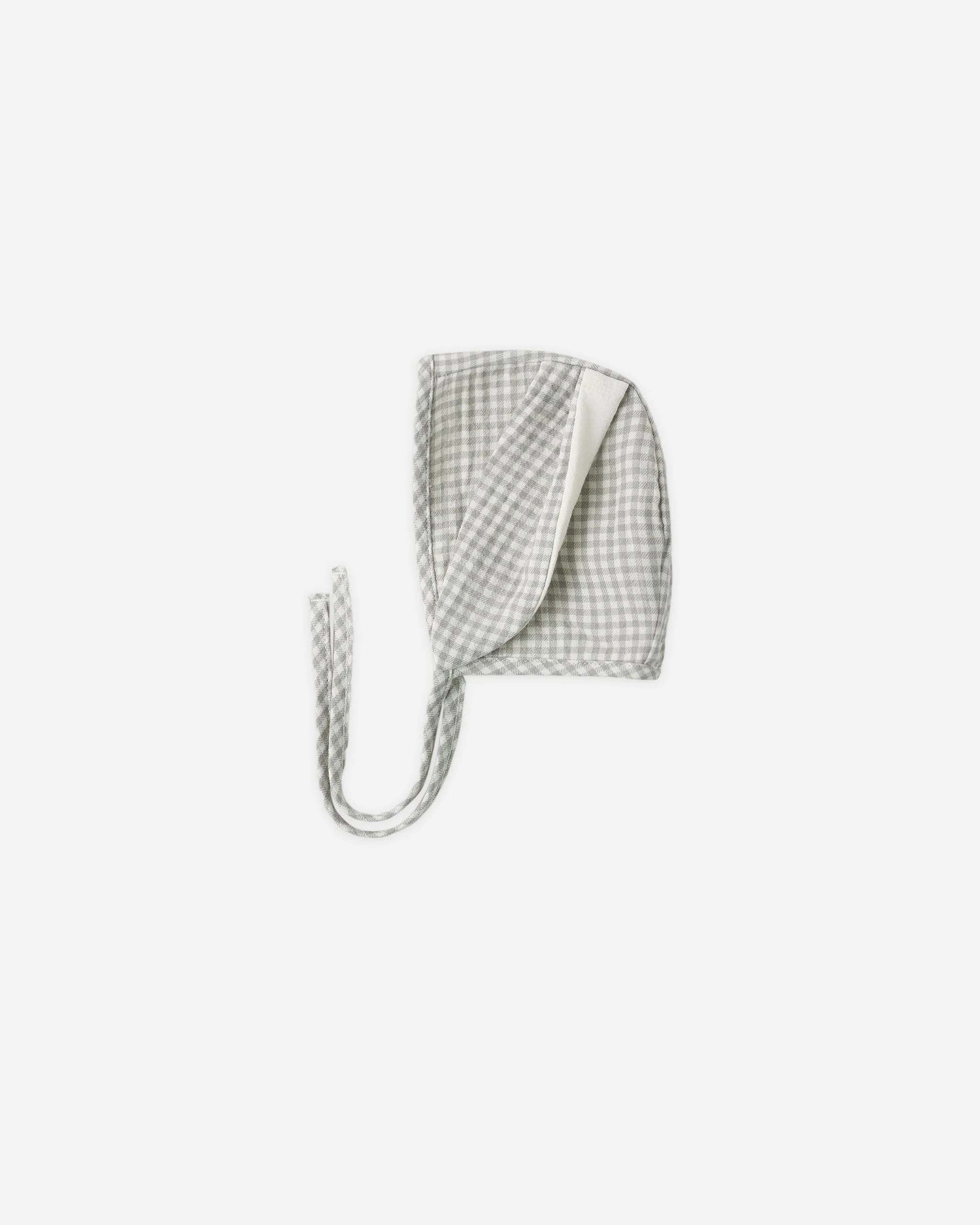 Bunny Bonnet Sage Gingham