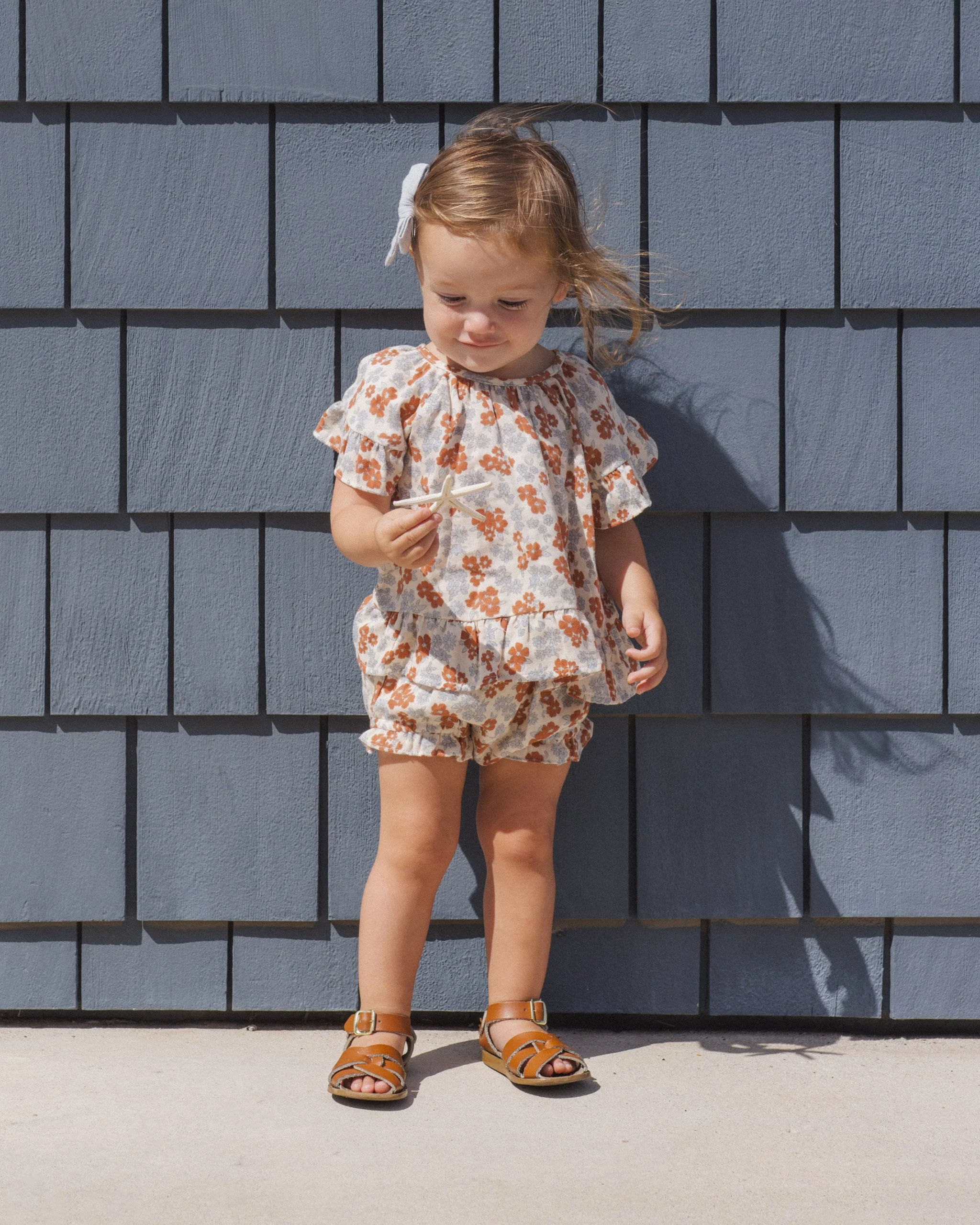 Butterfly Top & Bloomer Set Americana Floral - Image 2